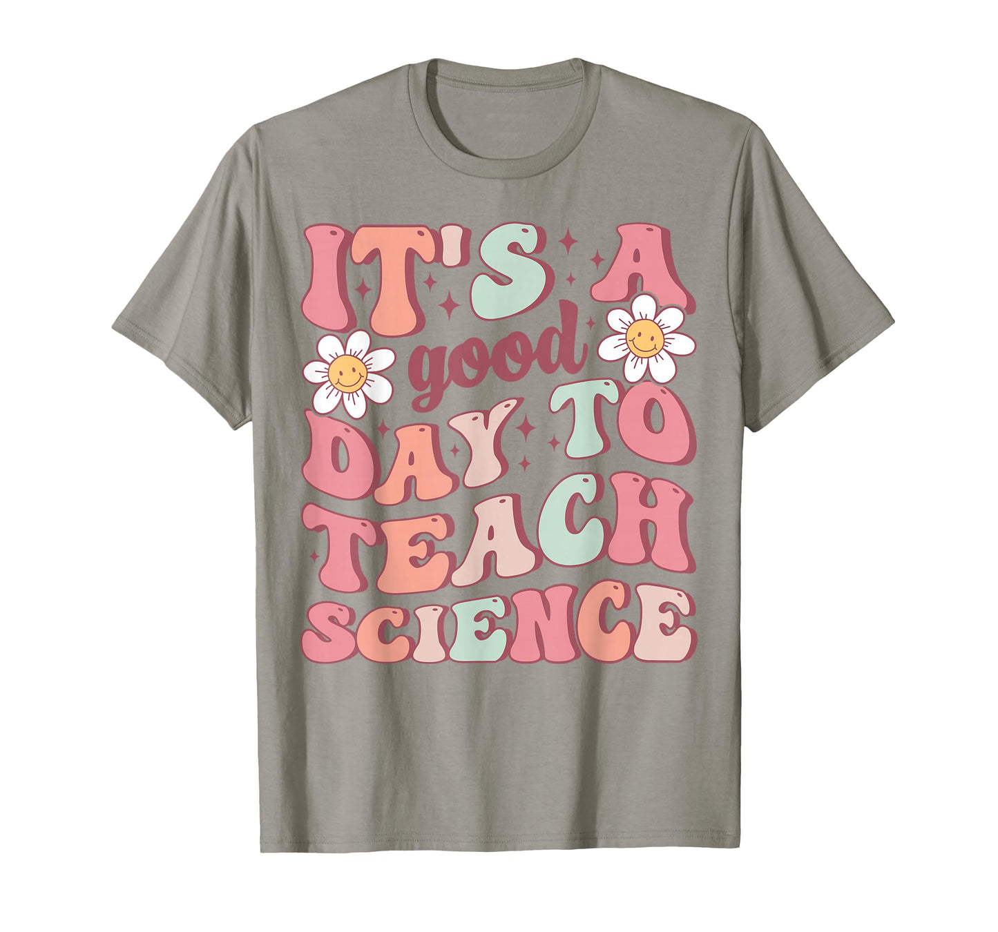 Hello Back to School Shirts For 1st Day of School White Unisex-Adult Retro-Floral Teacher T-Shirt Small