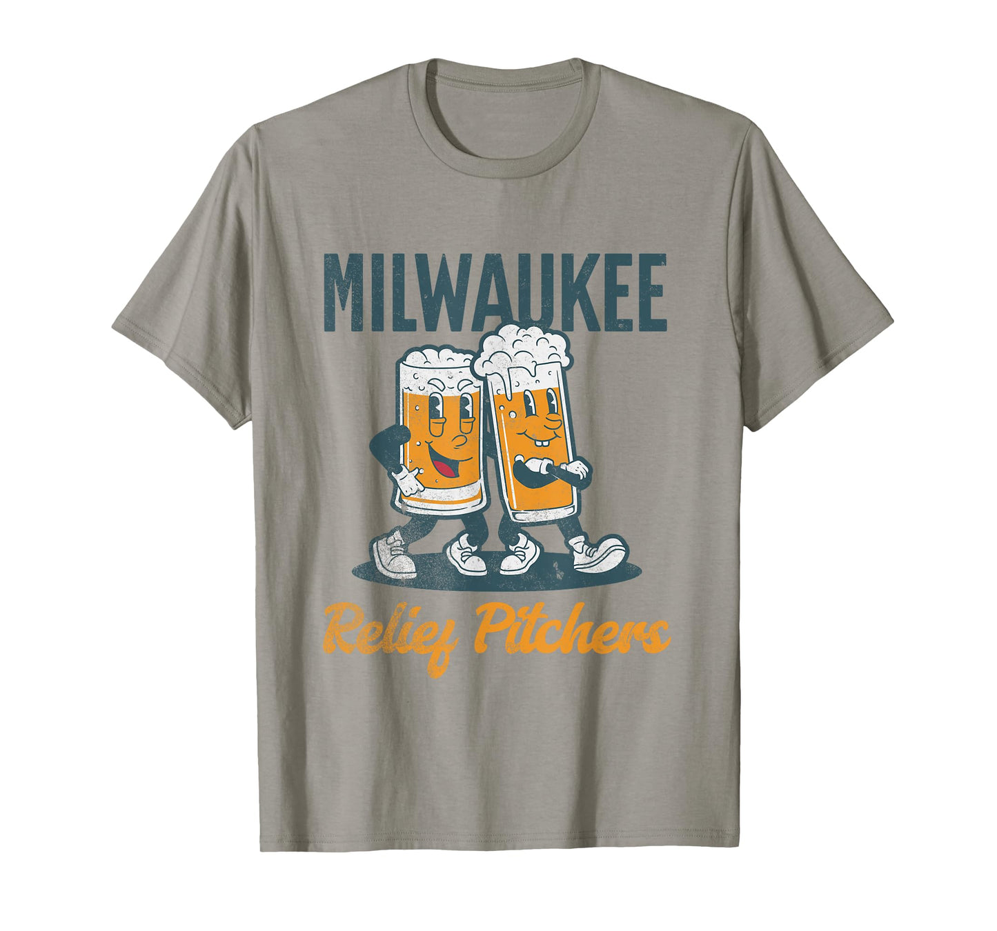Classic Milwaukee And Beer Fan Retro Wisconsin T-Shirt