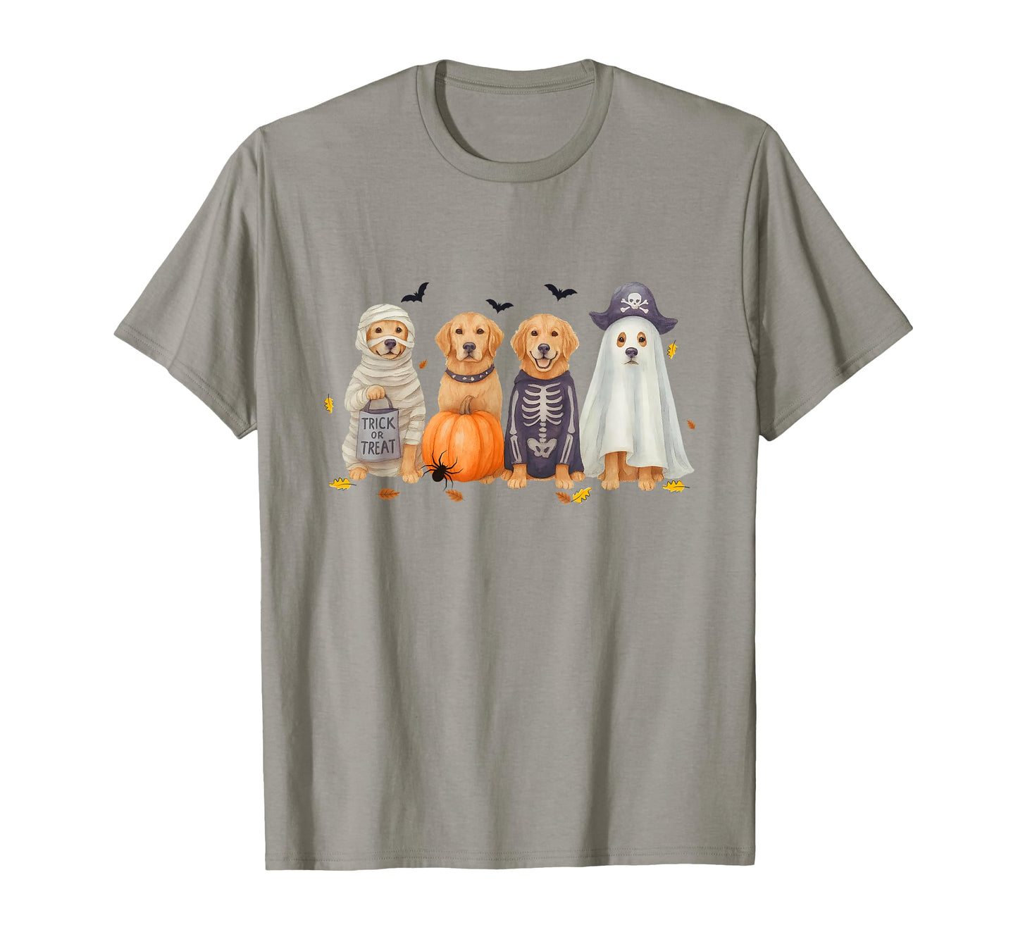 Witch Golden Retriever Halloween Golden Retriever Dog Mom T-Shirt