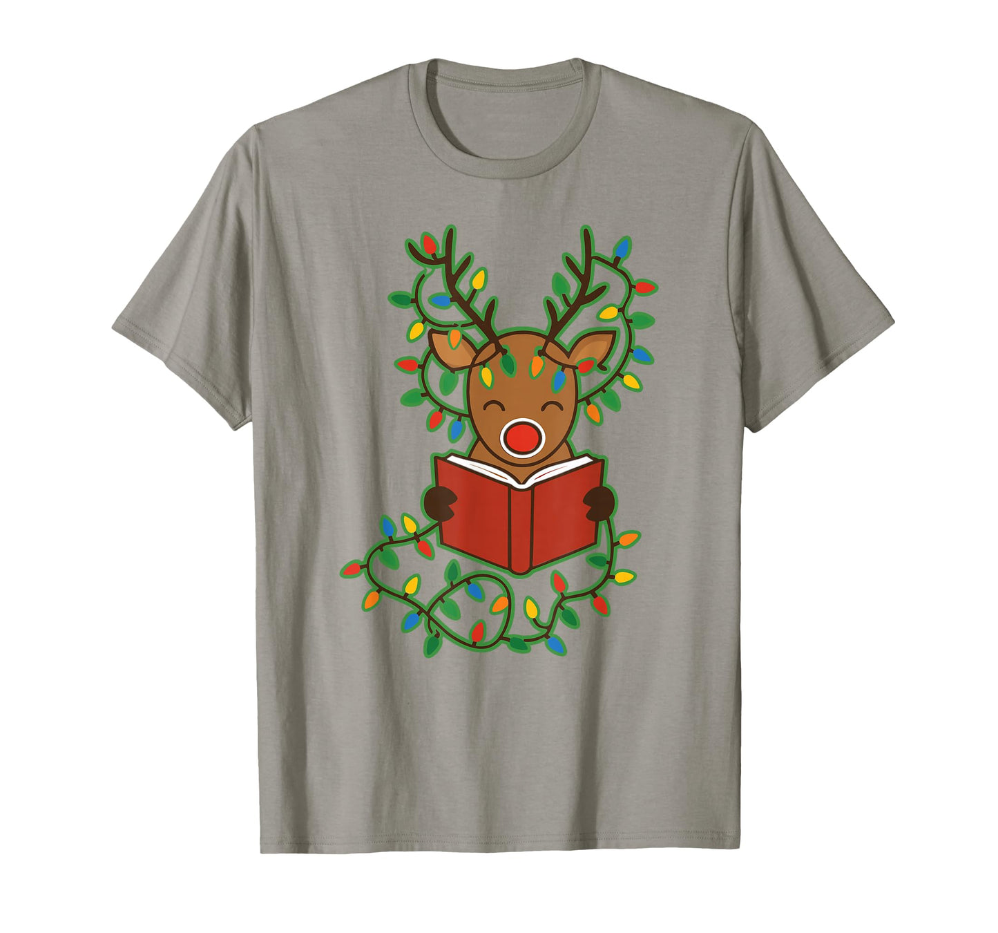Christmas Read, Cozy Bookish Xmas Girl Reader Ugly Gift T-Shirt