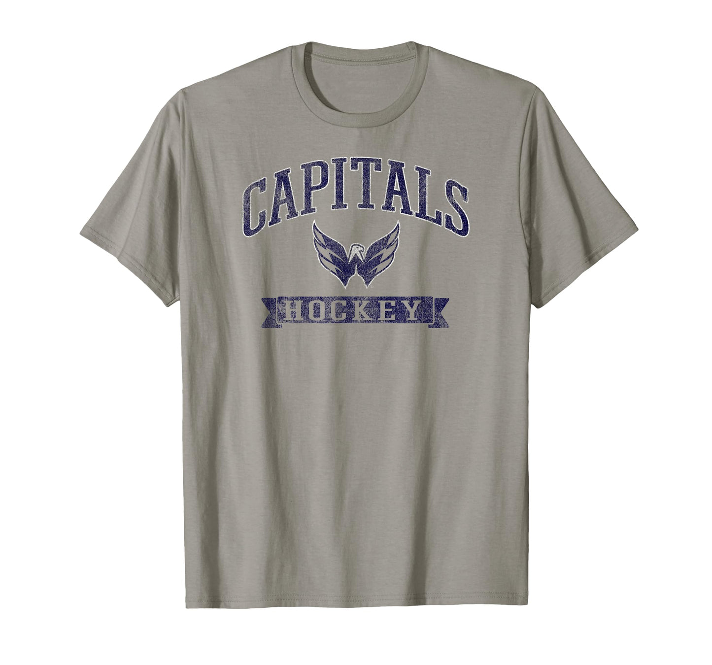 Washington Capitals Vintage Hockey Red Officially Licensed T-Shirt