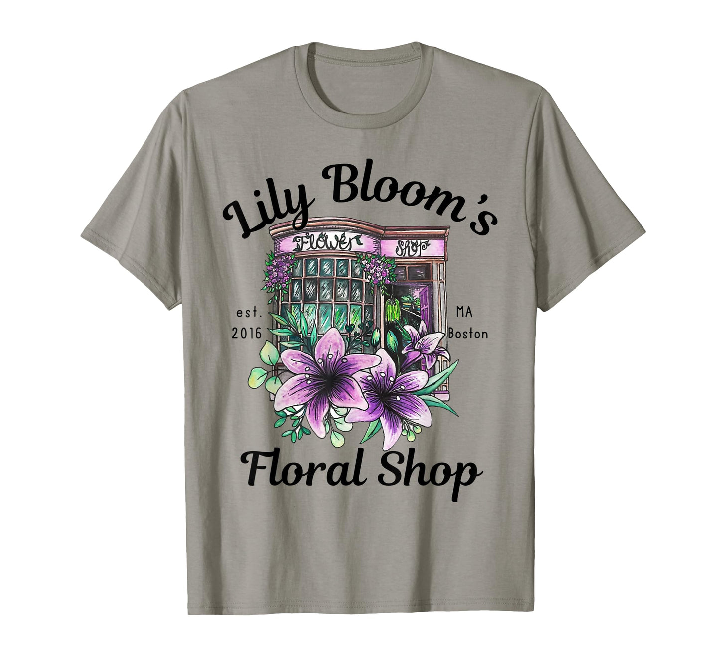 Lily Blooms Floral Shop It-Starts-With Us Bookish T-Shirt