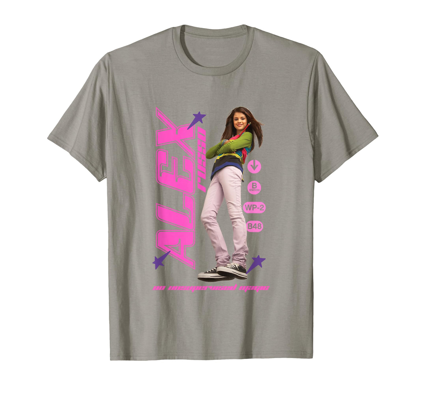 Disney Wizards of Waverly Place Alex Russo Girly Big Poster T-Shirt
