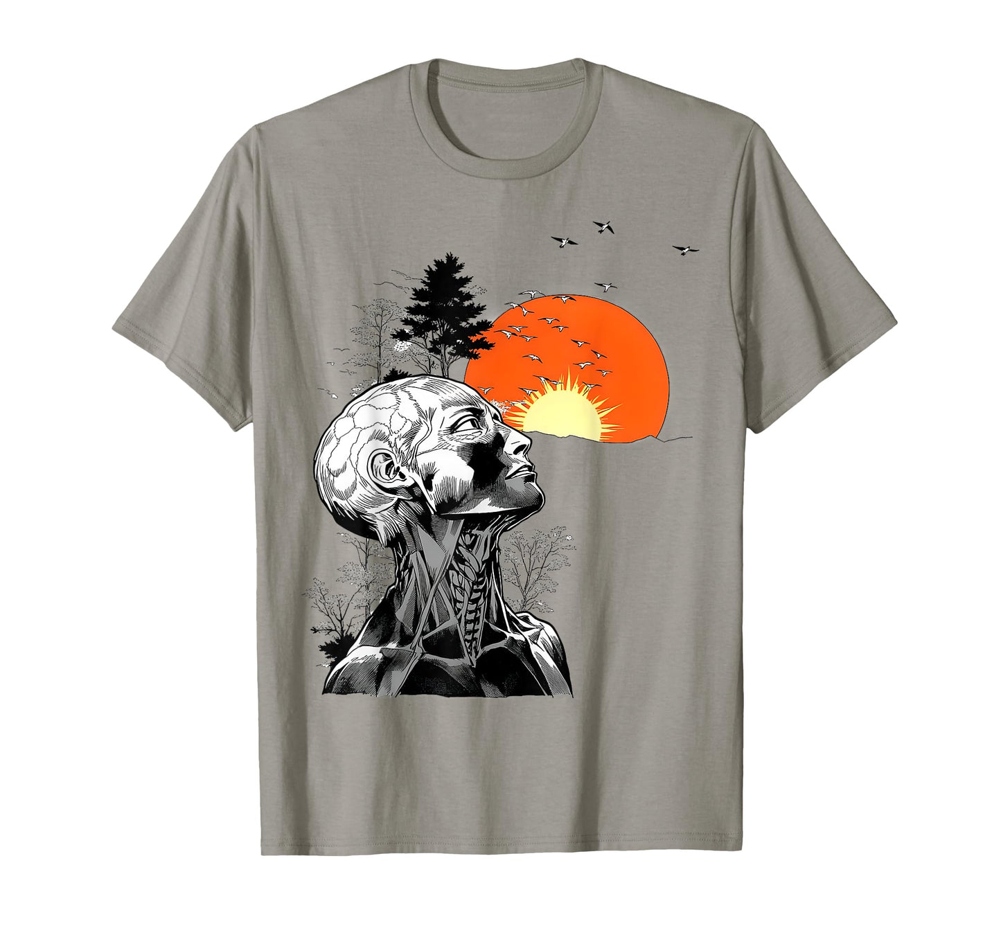 Hangover Human Tree Graphic T-Shirt