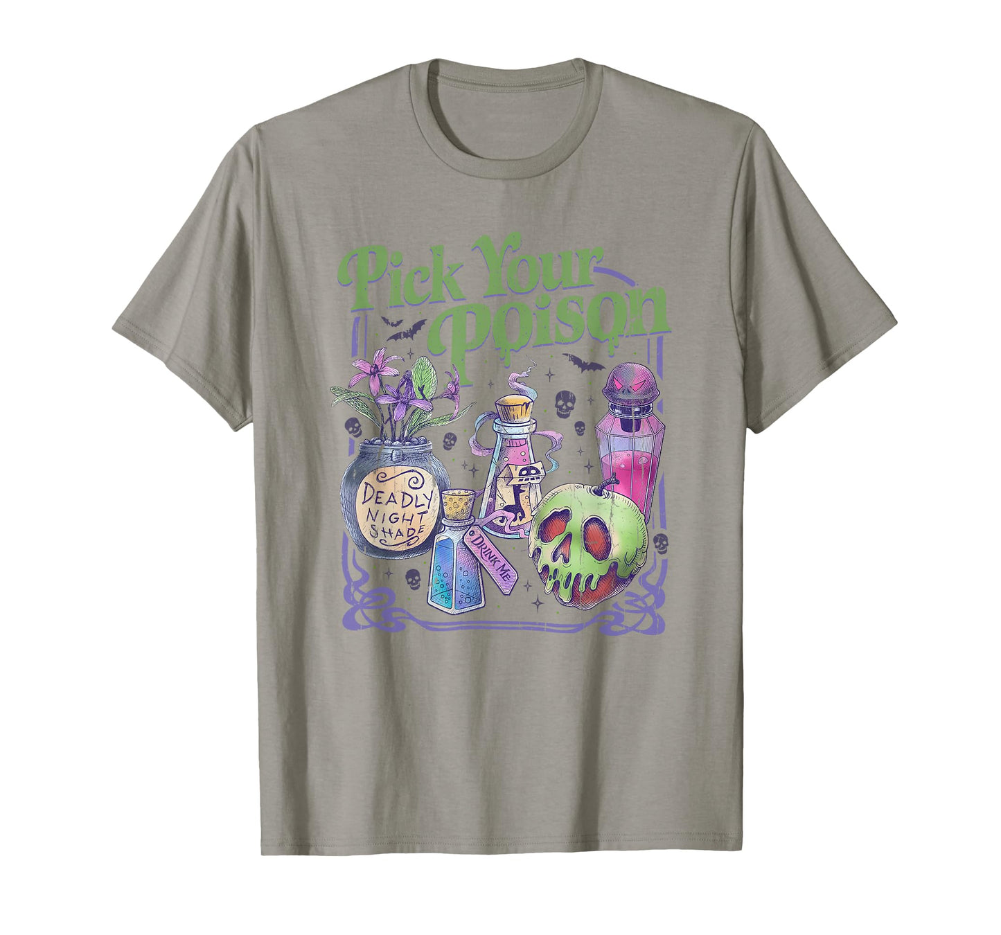 Pick Your Poison, Vintage Princess Halloween T-Shirt