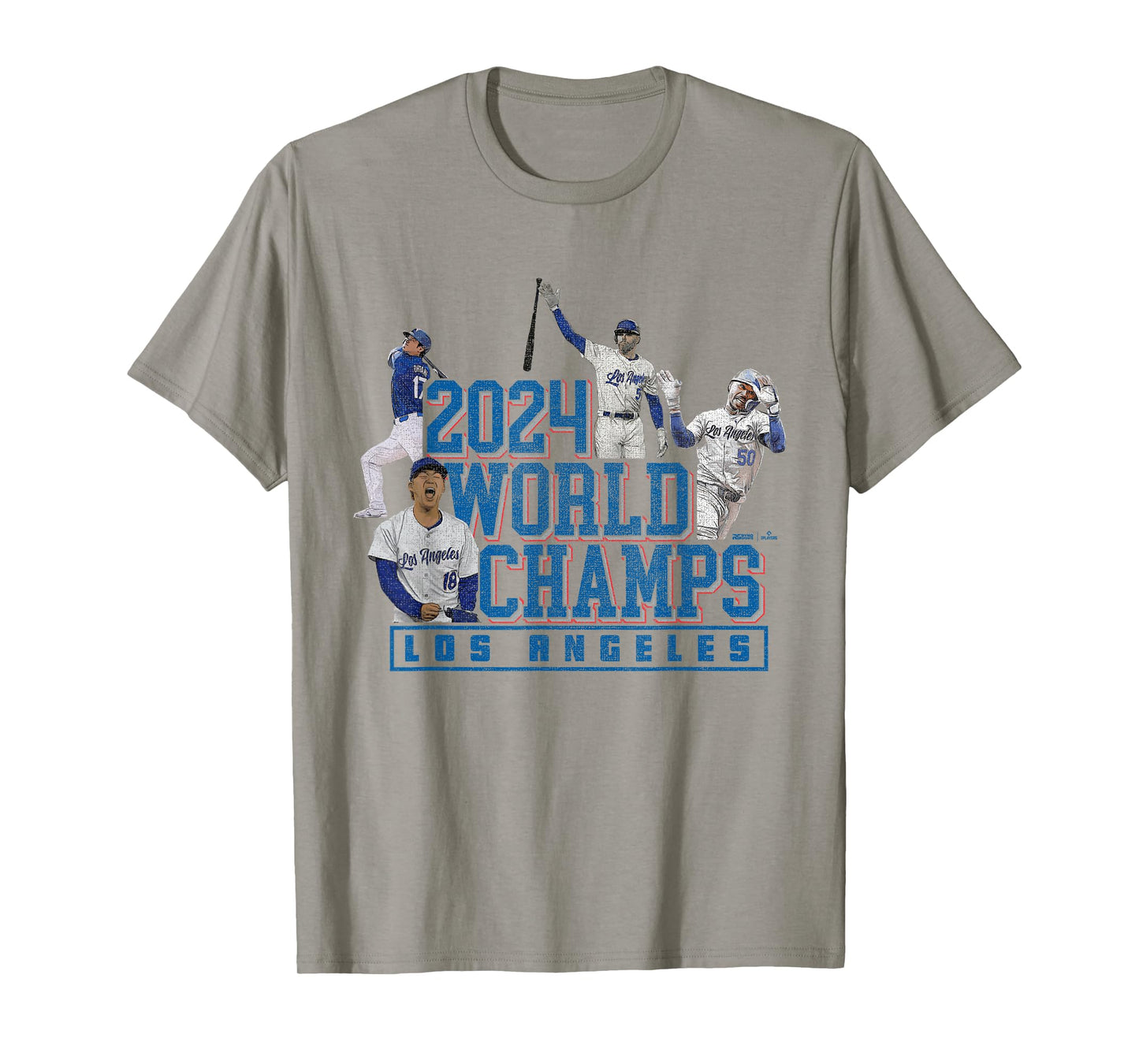 2024 World Champs β LA Team 4 Players β Los Angeles Baseball T-Shirt