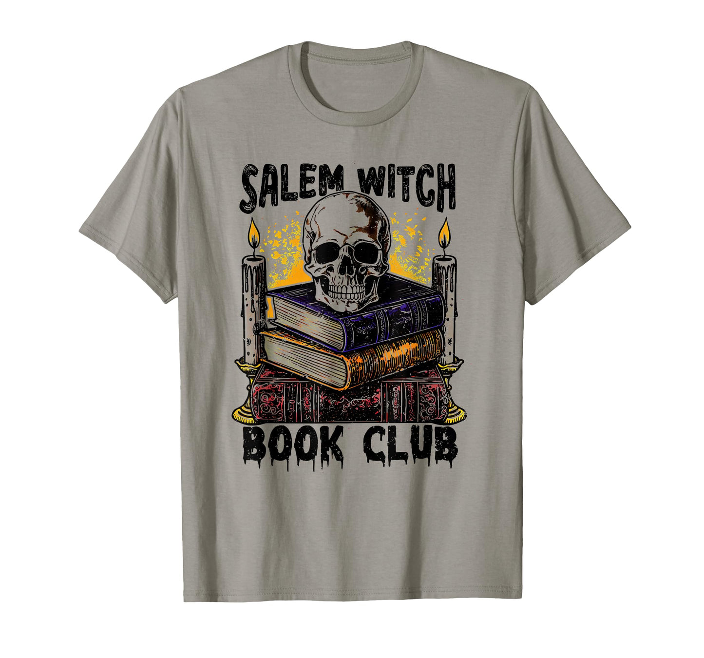 Salem Witch Book Club Funny Design T-Shirt