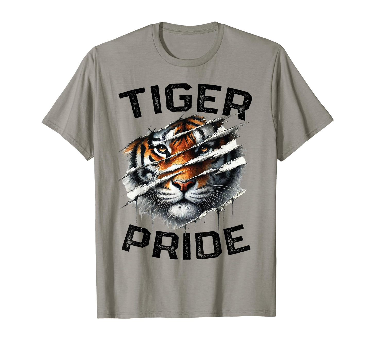 Tiger Pride Retro Vintage Tiger School Sports Team T-Shirt