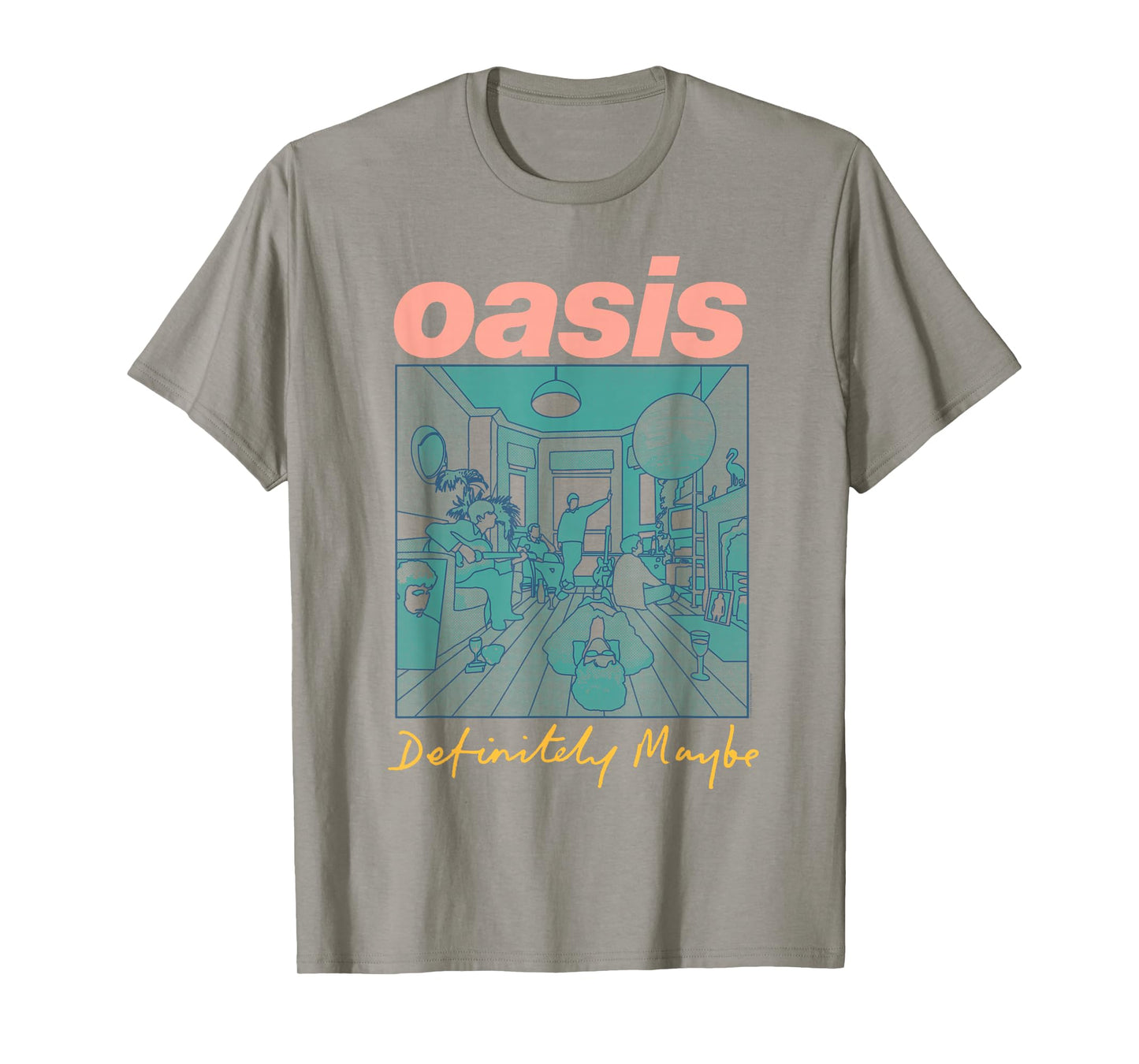 Oasis β Definitely Maybe Pink T-Shirt