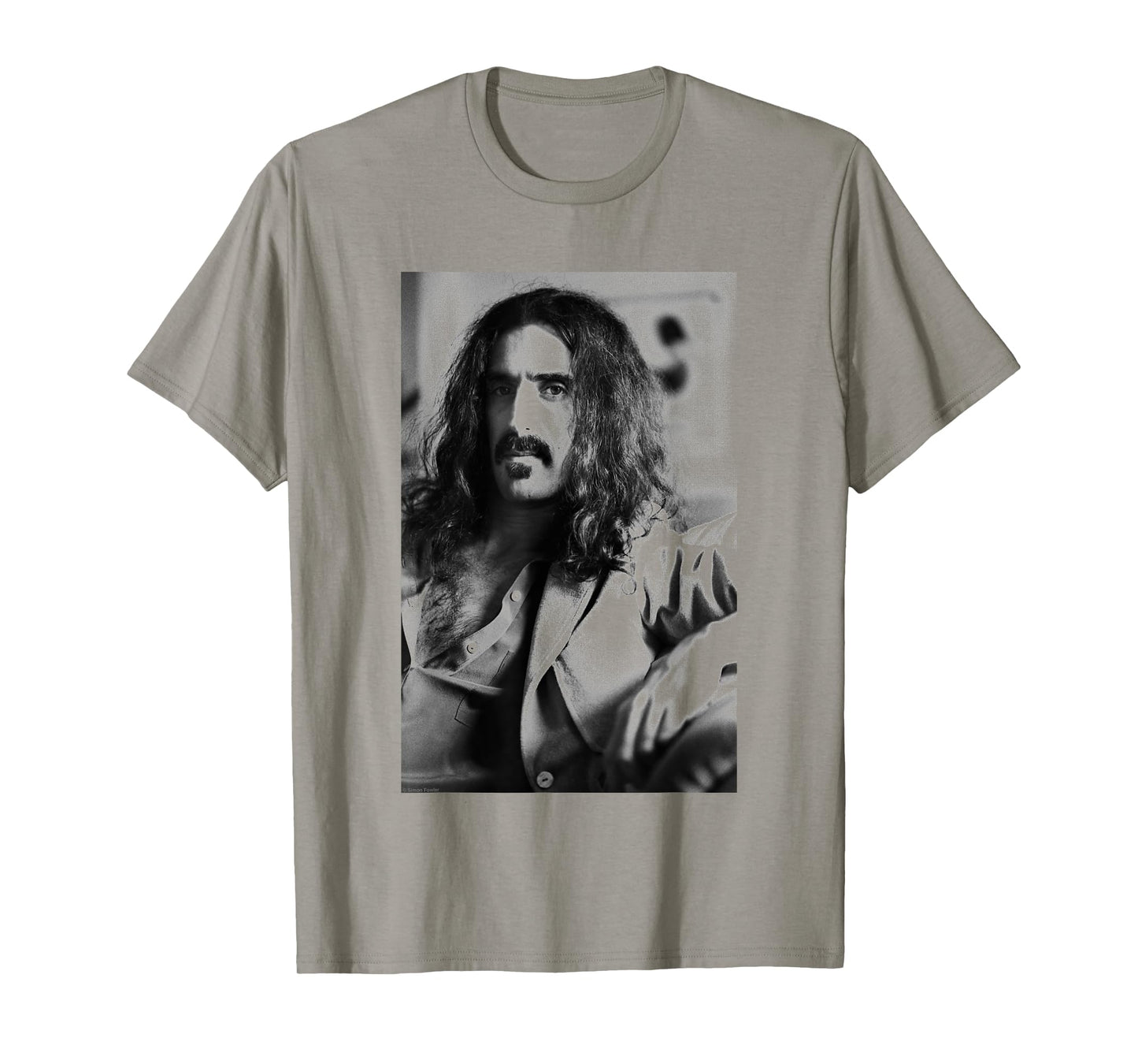 Frank Zappa In London Photographed By Simon Fowler T-Shirt