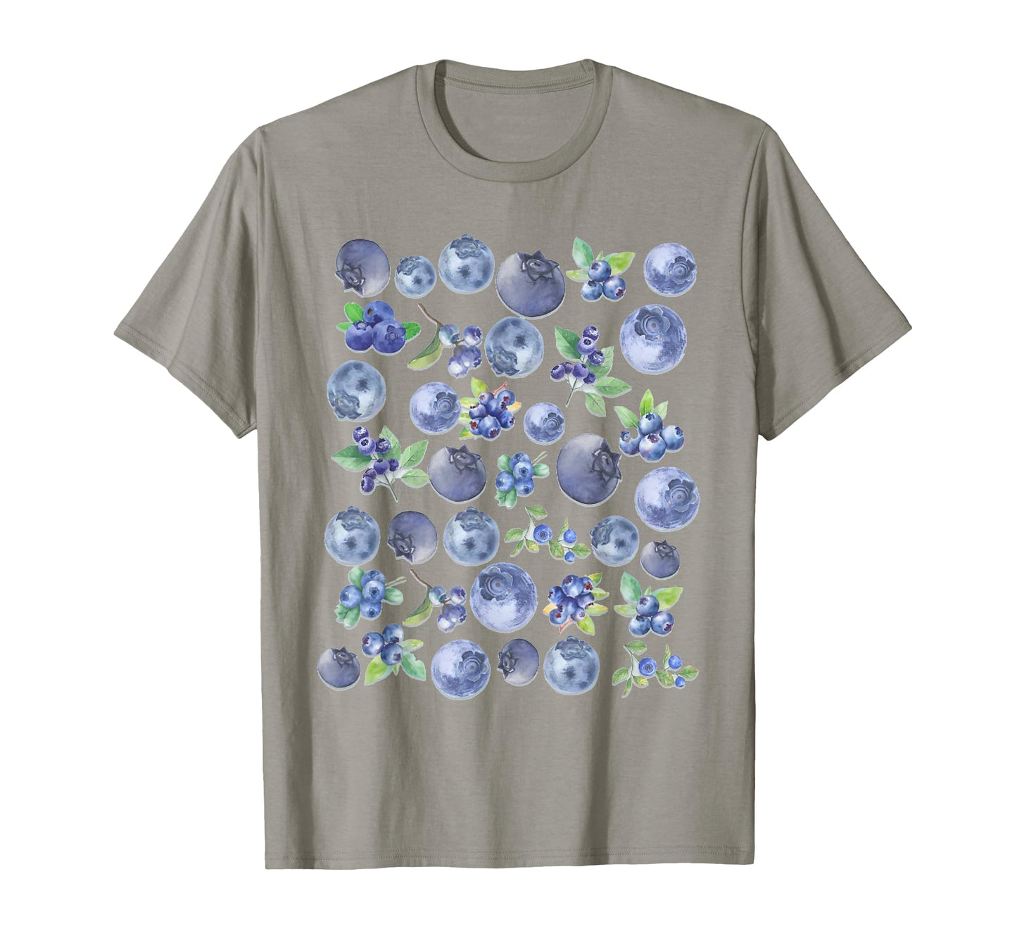 Blueberries Aesthetic Fruit Boho Fruit Vintage Graphic Plant T-Shirt