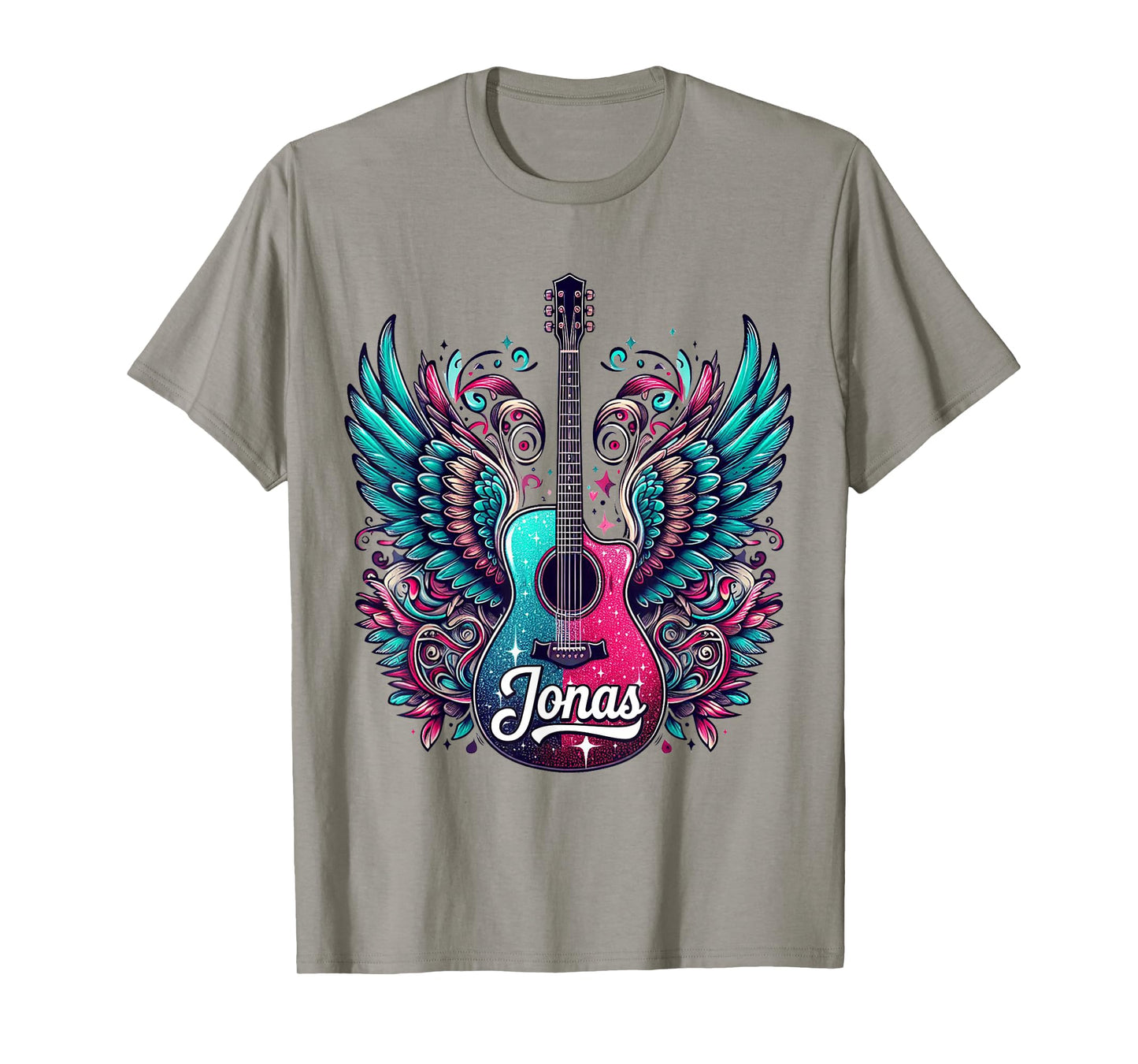 Retro Jonas Personalized First Name Jonas Groovy Men Women T-Shirt
