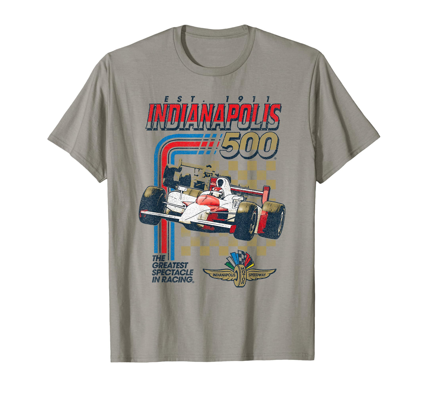 Indy 500 The Greatest Spectacle In Racing EST. 1911 Poster T-Shirt