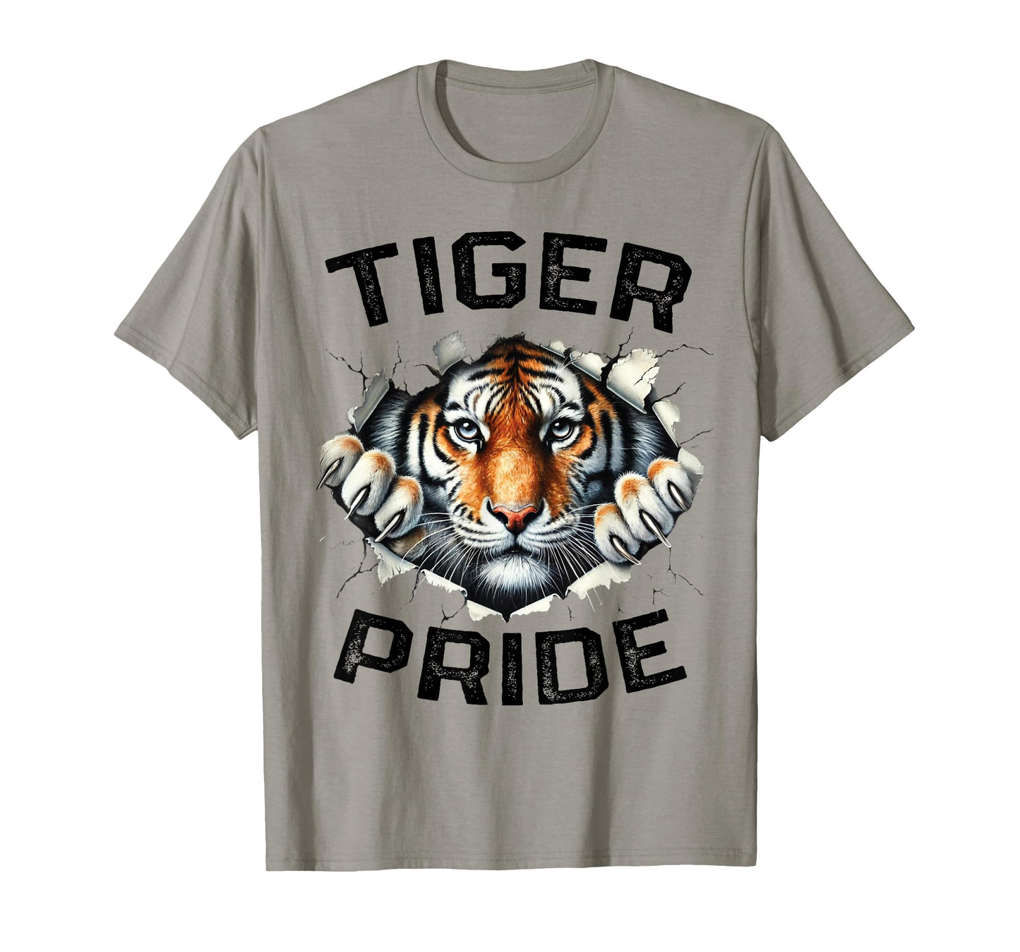 Tiger Pride Retro Tiger School Sports Team T-Shirt