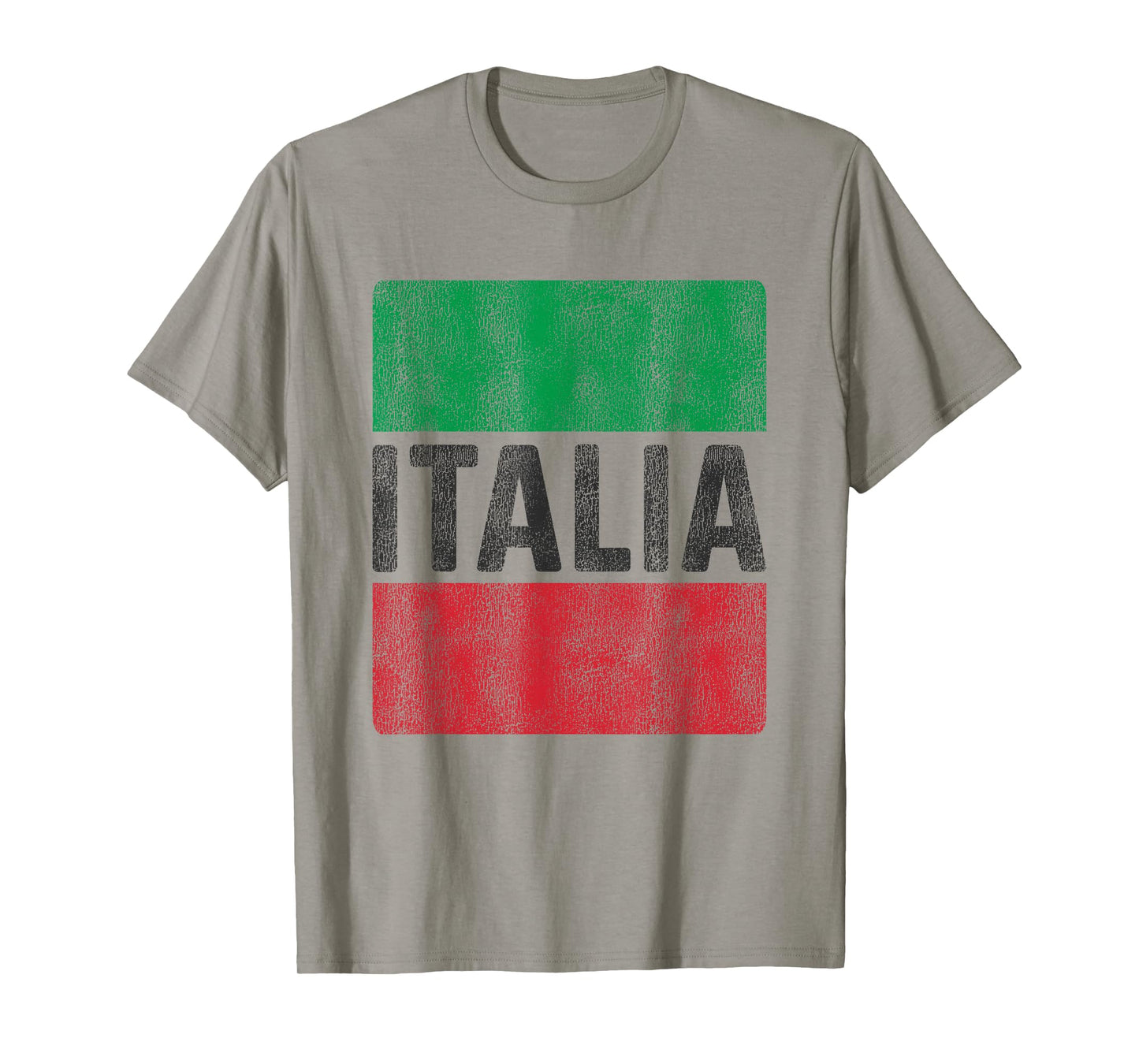 Vintage Italia Flag of Italy Souvenir Italian T-Shirt