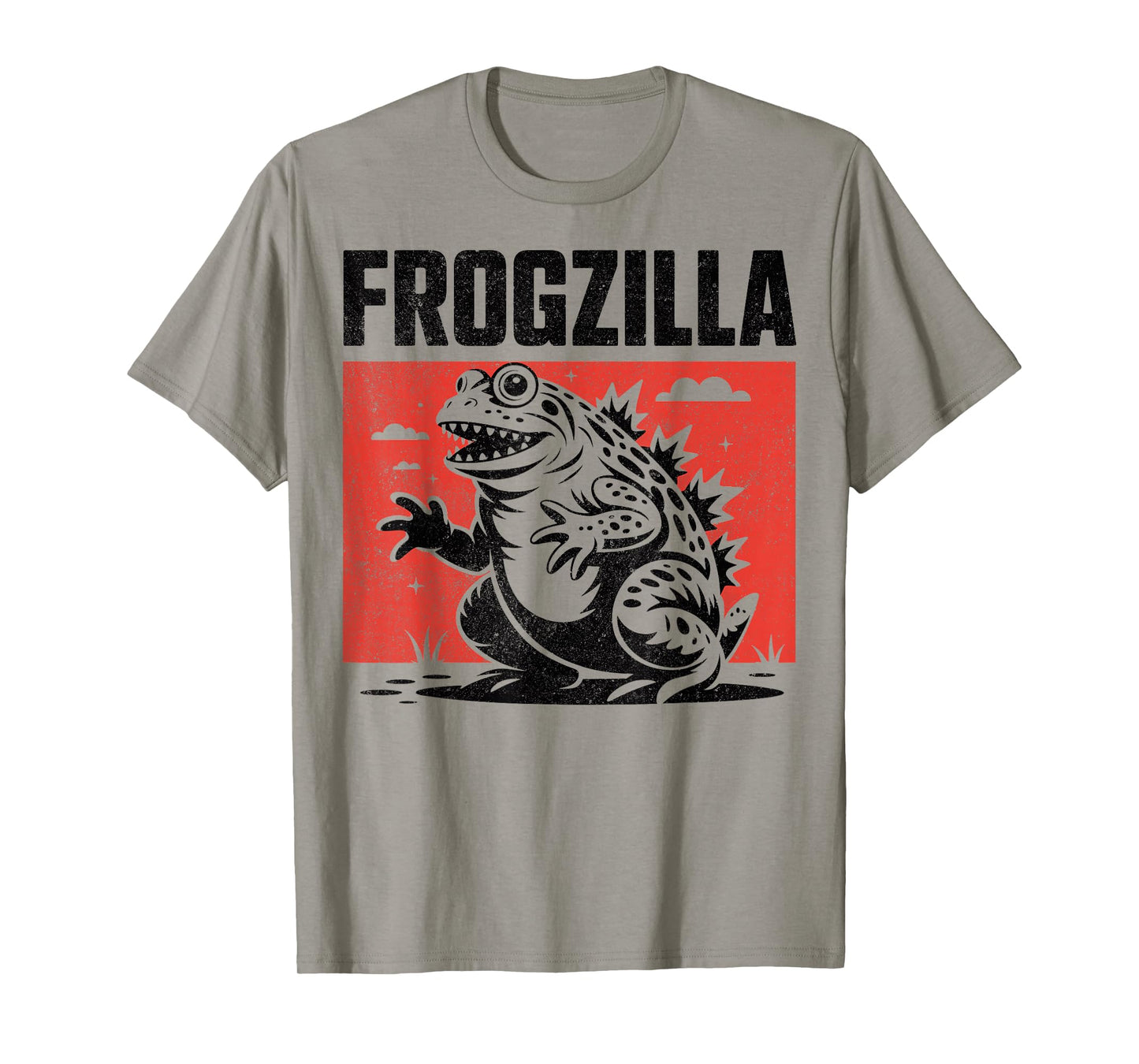 Frogzilla Frog Japanese Art Funny T-Shirt