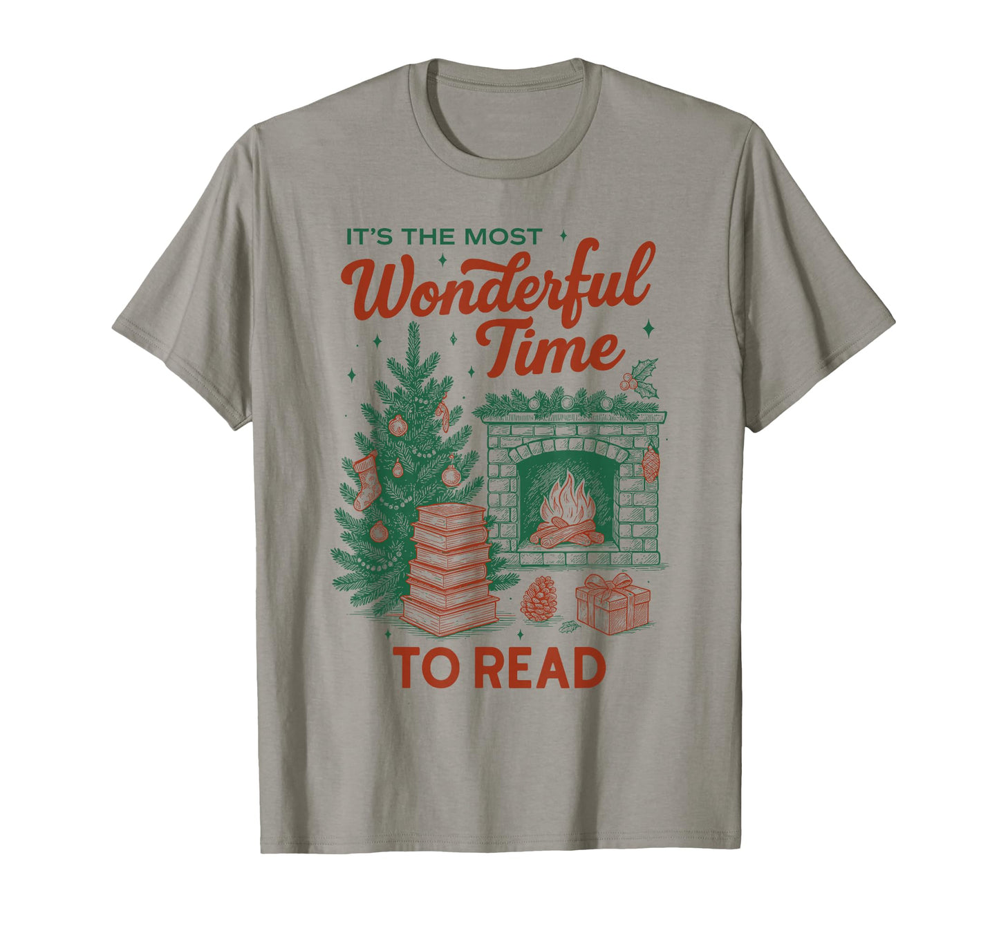 Christmas Read, Cozy Bookish Xmas Girl Reader Ugly Gift T-Shirt