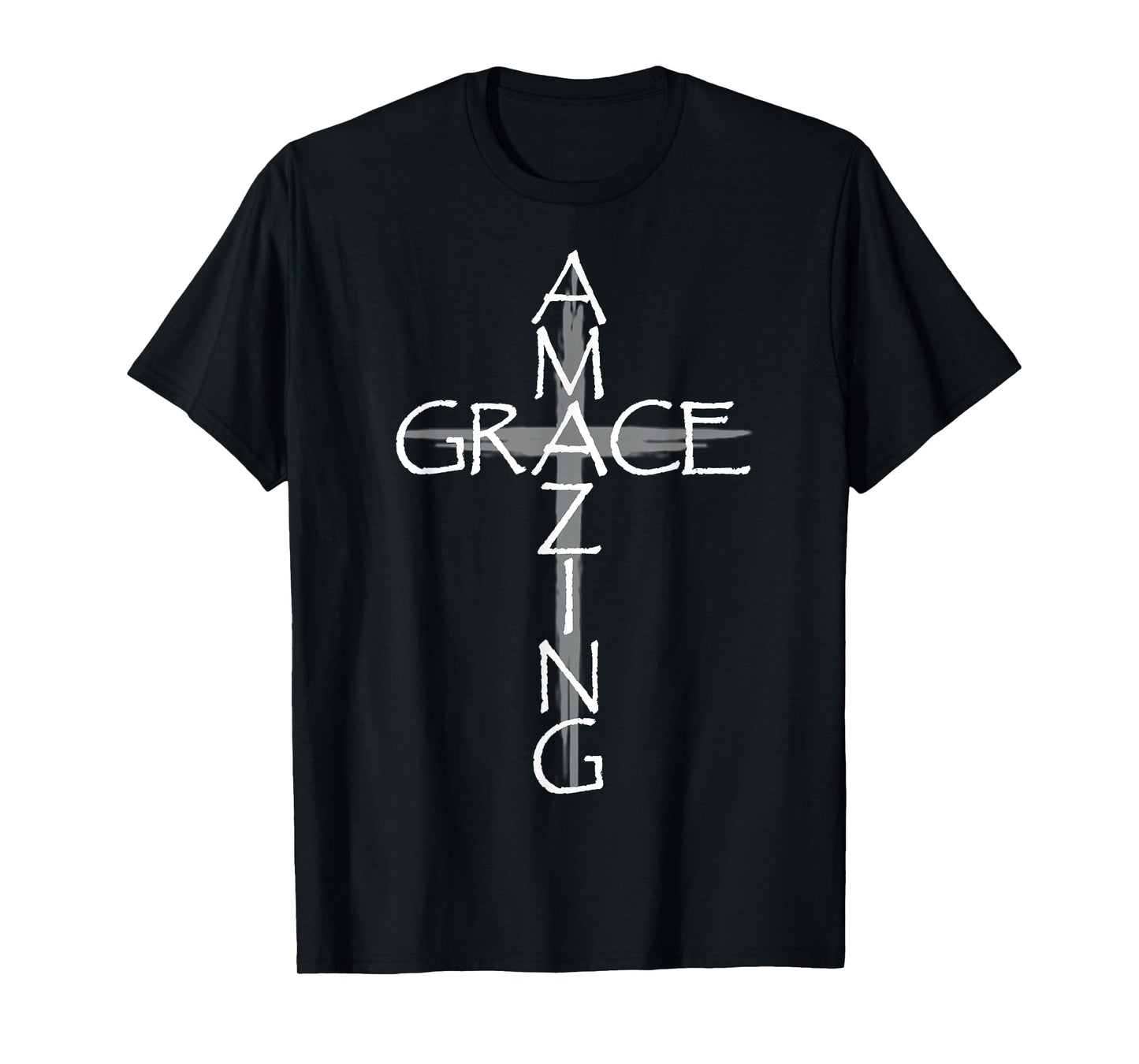 Christian Shirt - Amazing Grace Cross of Salvation T-Shirt