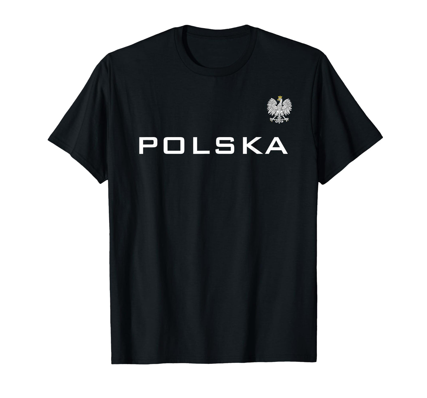 POLSKA POLAND FLAG SPORTS ATHLETIC JERSEY STYLE T-Shirt