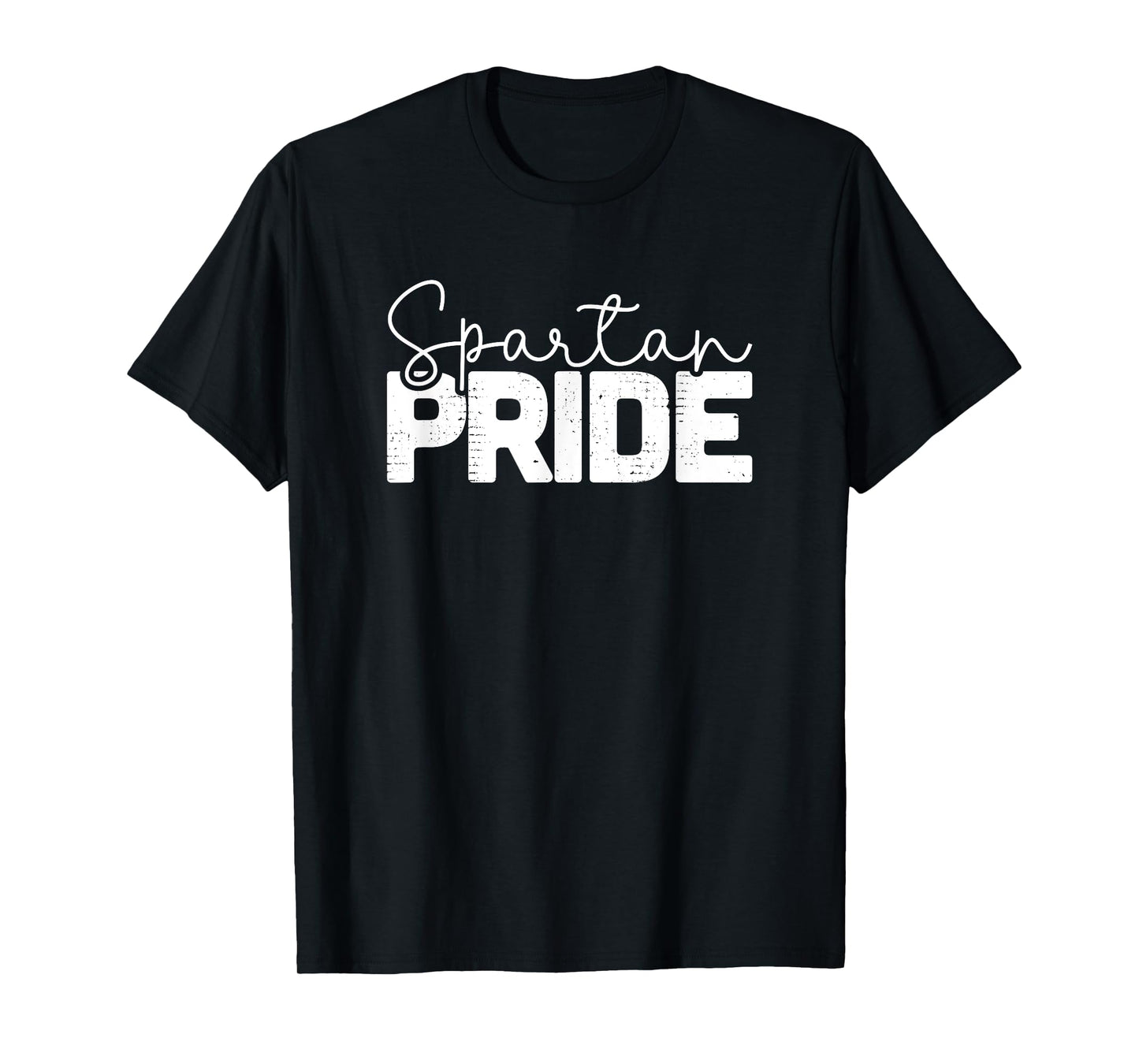 Spartan Pride - Retro Cursive Vintage T-Shirt