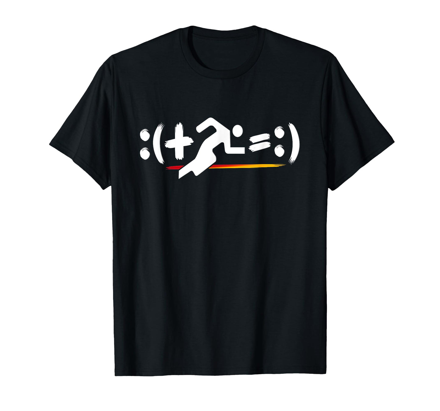 Running Math Equation T-Shirt With Math Symbols For Runners T-Shirt