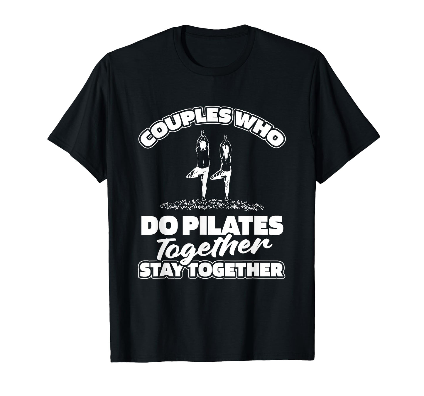 Pilates Couple Fitness - Training Pilates T-Shirt