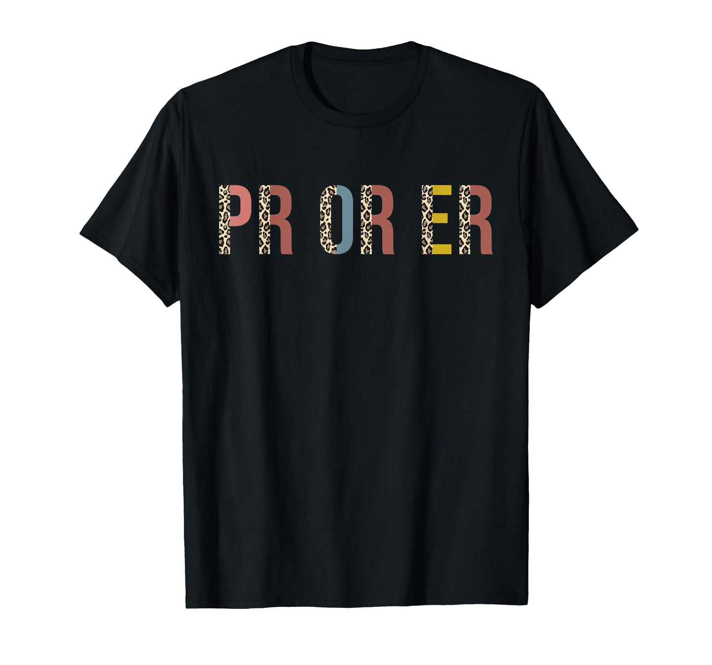 Pr Or Er Weightlifting Bodybuilding Trendy Fitness Gym T-Shirt