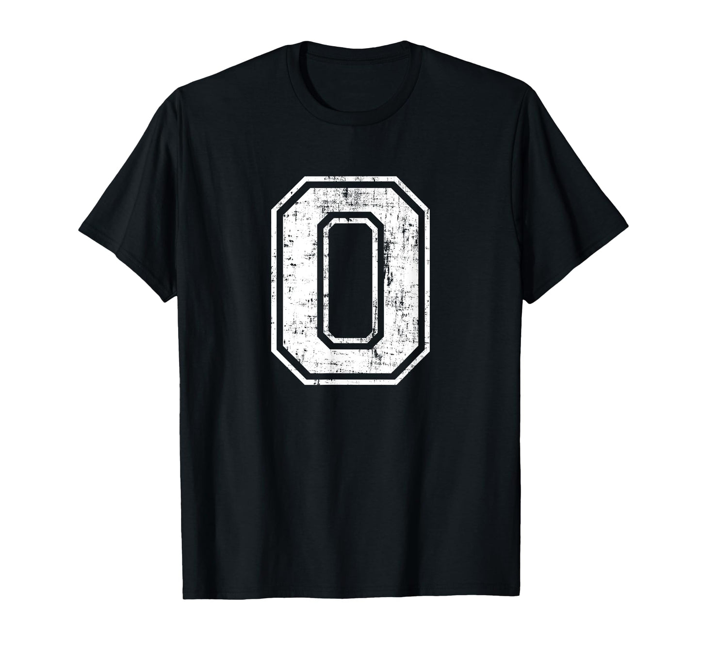 Letter O Uppercase Alphabet Initial School College Varsity T-Shirt