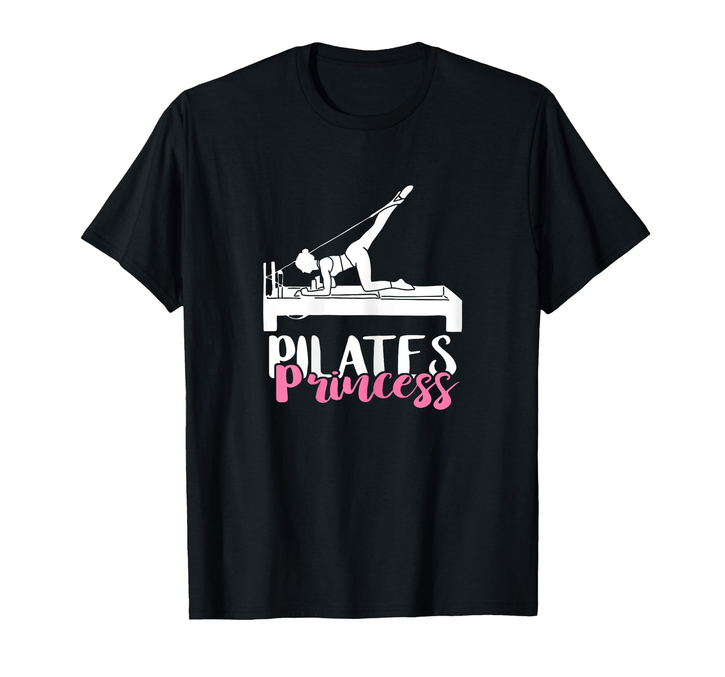 Pilates Princess Fitness Instructor Workout Exercise Pilates T-Shirt