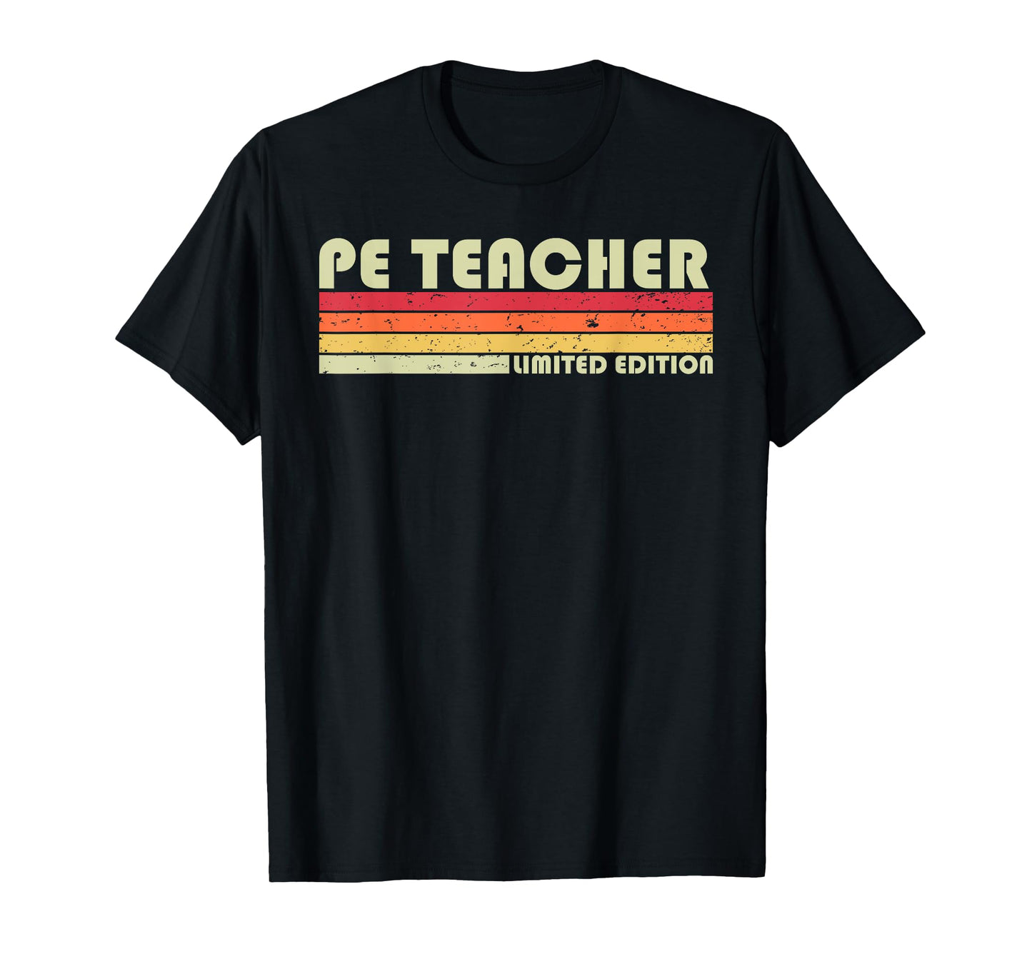 PE TEACHER Funny Job Title Profession Birthday Worker Idea T-Shirt