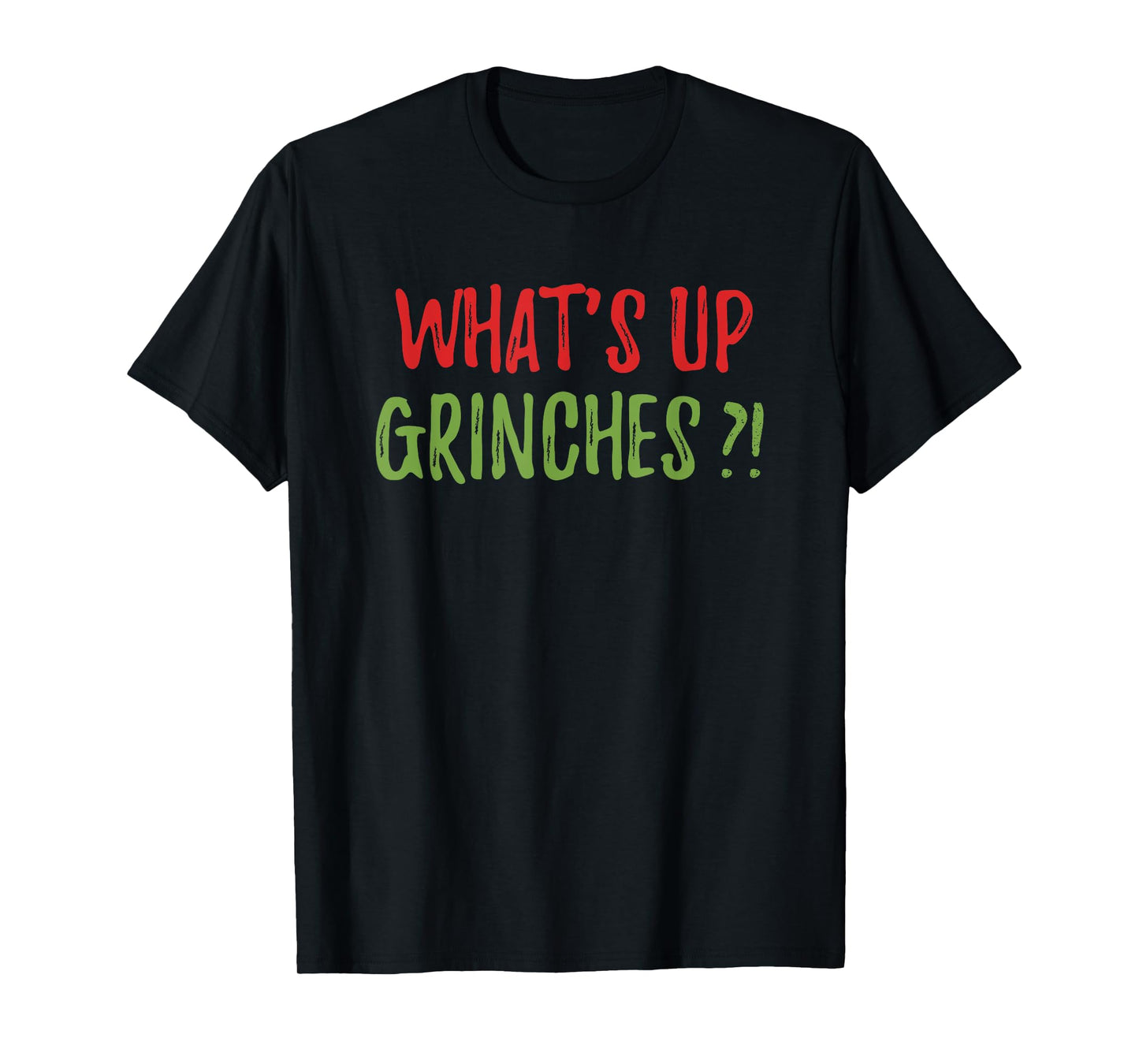 What's Up Party Pooper Funny Christmas Xmas Greeting Pajamas T-Shirt