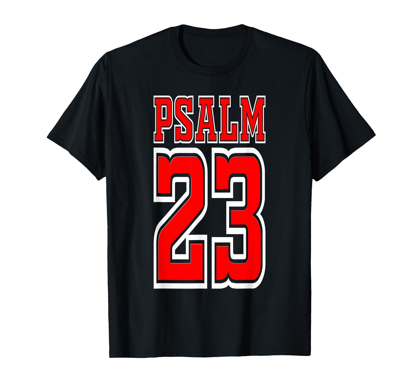 Psalm 23 Jersey Style T-Shirt