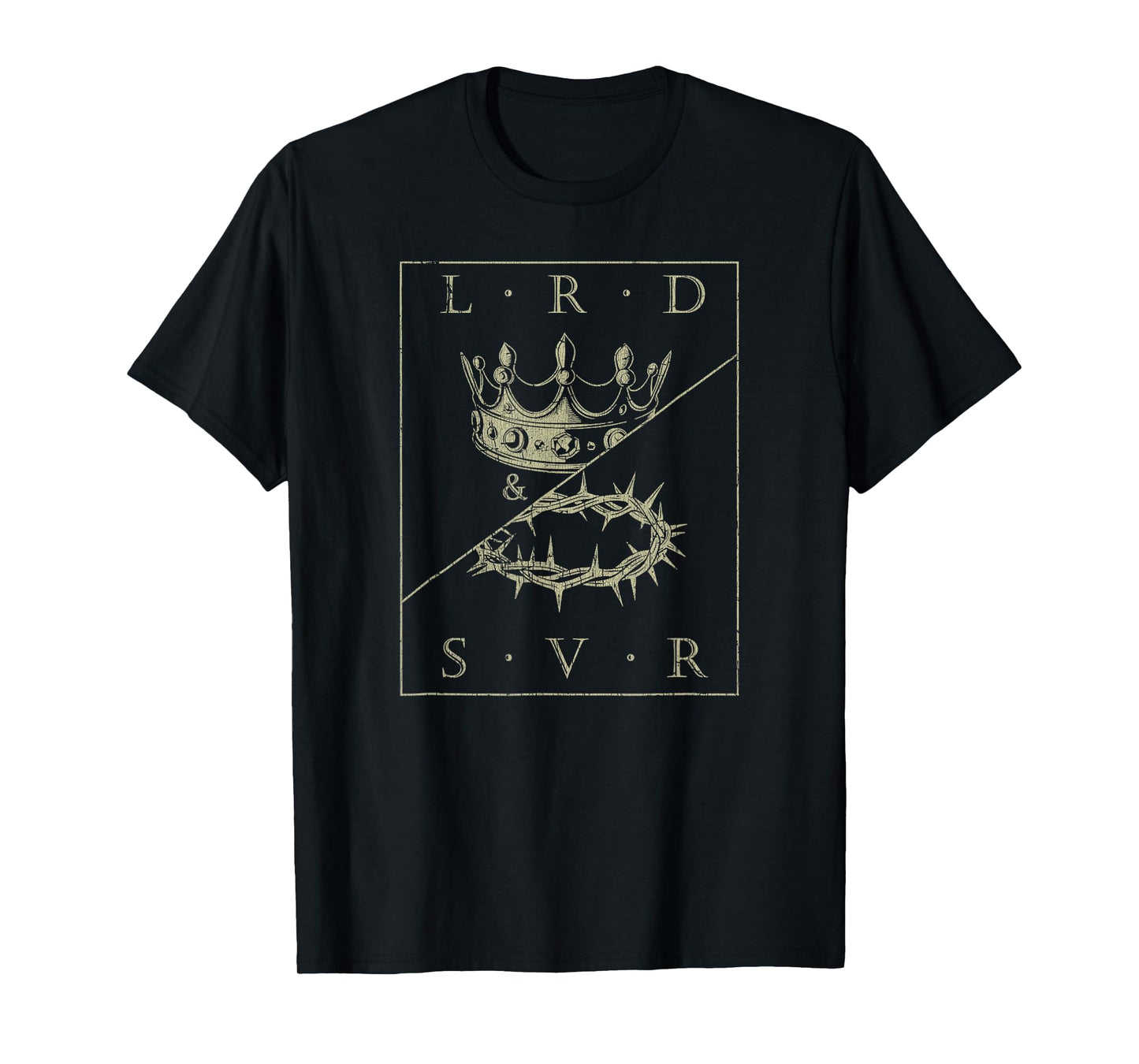 Vintage Retro Jesus Christian Lord & Savior Graphic T-Shirt