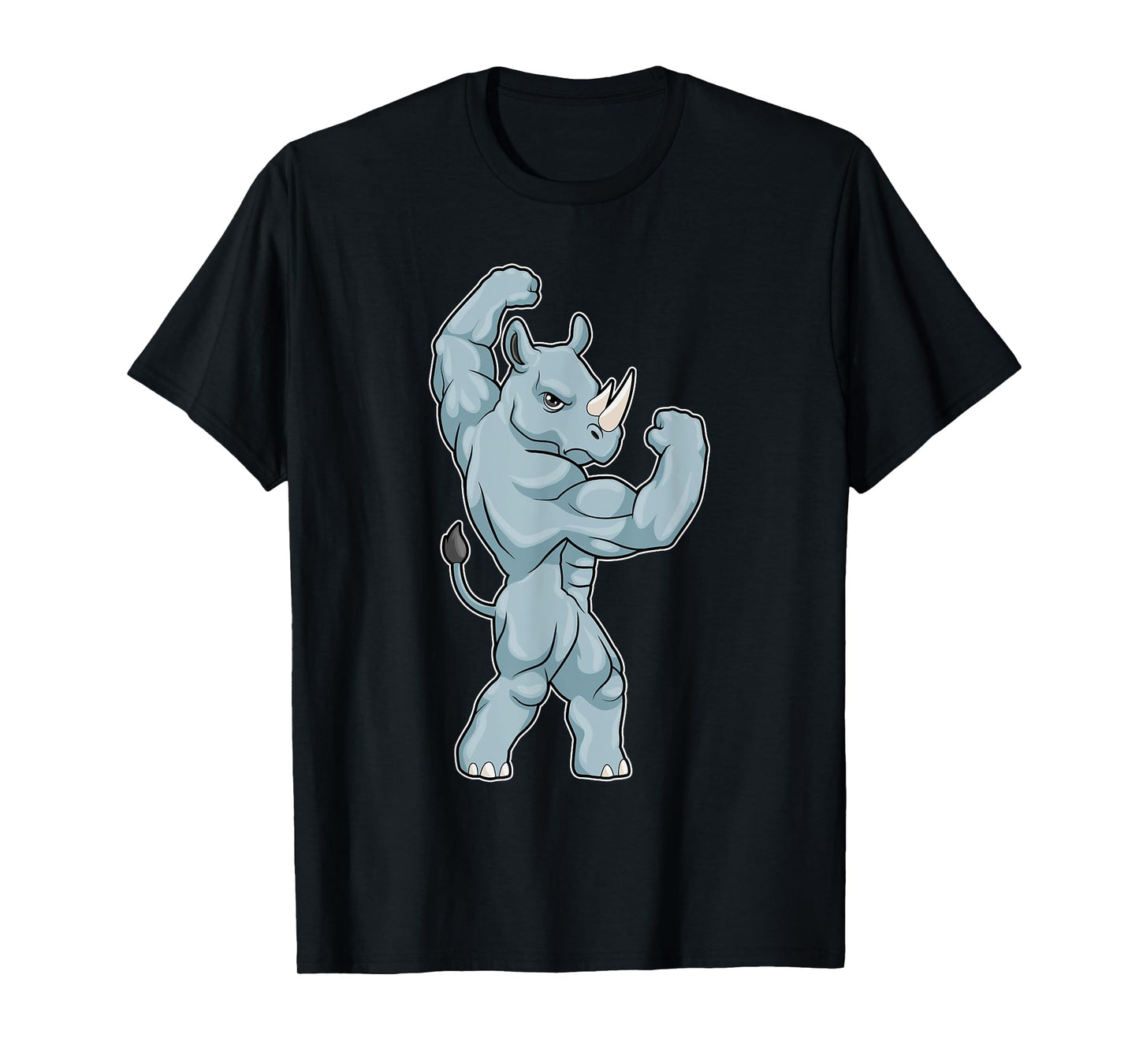 Rhino Bodybuilder Bodybuilding Sports T-Shirt