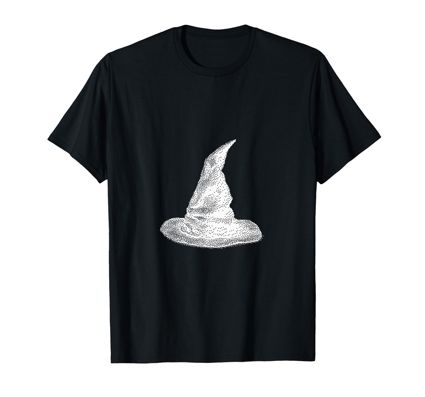 Spooky Witch Hat Occult Halloween Art T-Shirt