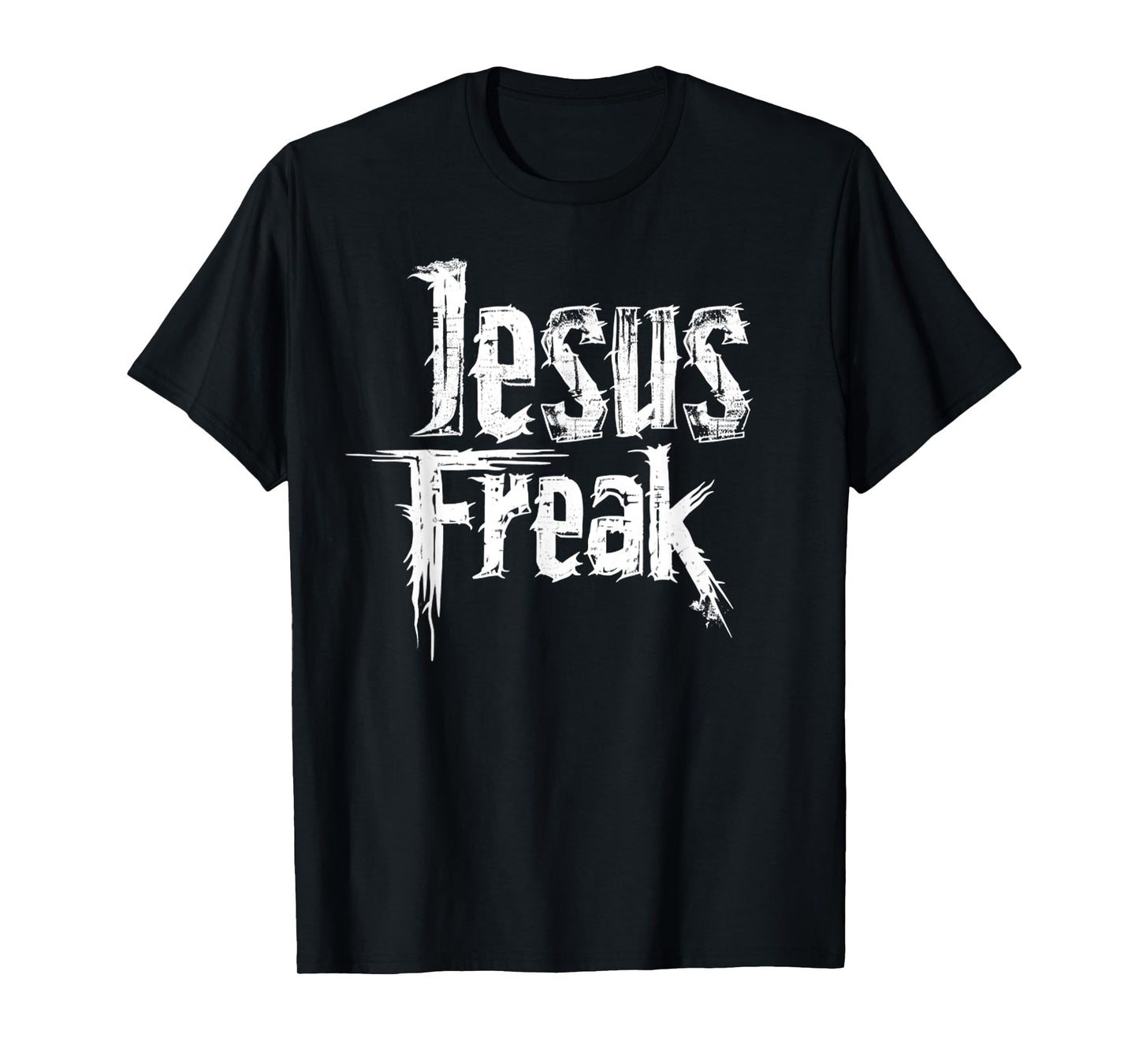 Vintage Jesus Freak Funny Christian Grunge Style T-Shirt
