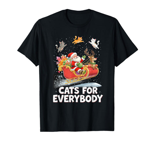 Santa’s Sleigh Ride Holiday Fun T-Shirt