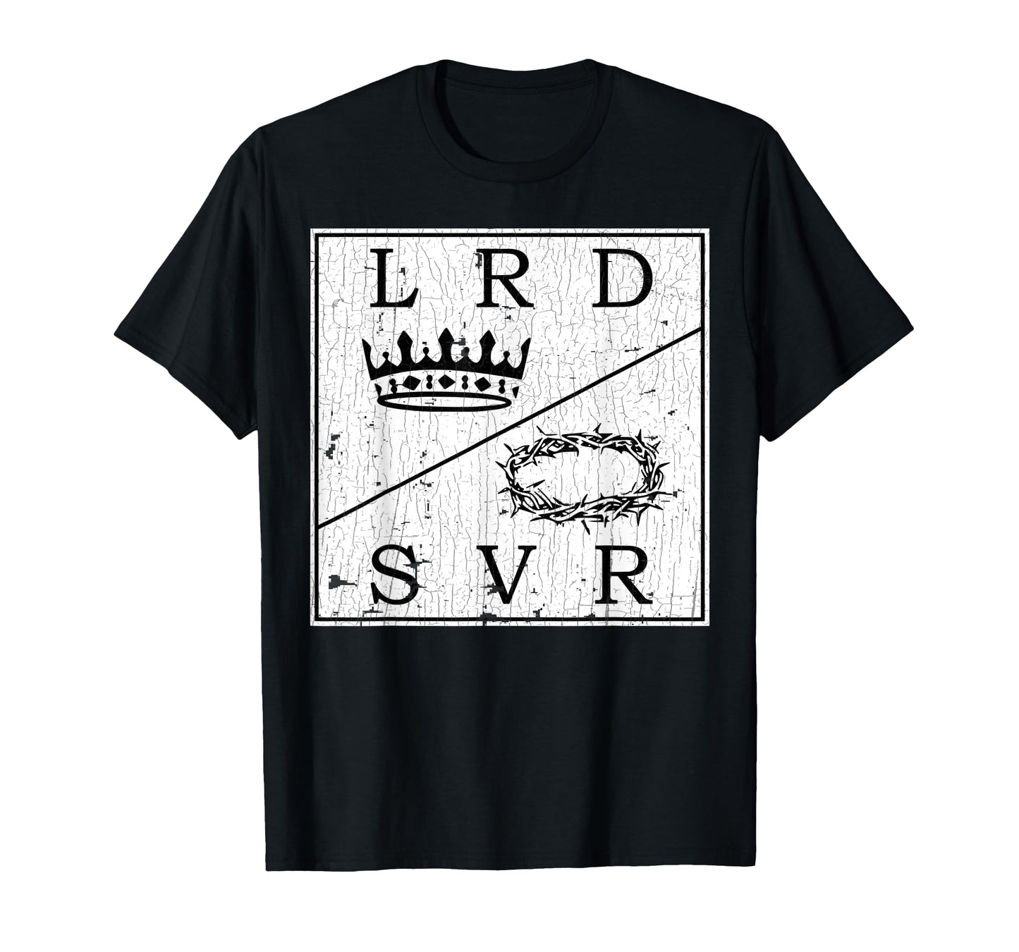 Vintage Retro Jesus Christian Lord & Savior Graphic 4 T-Shirt