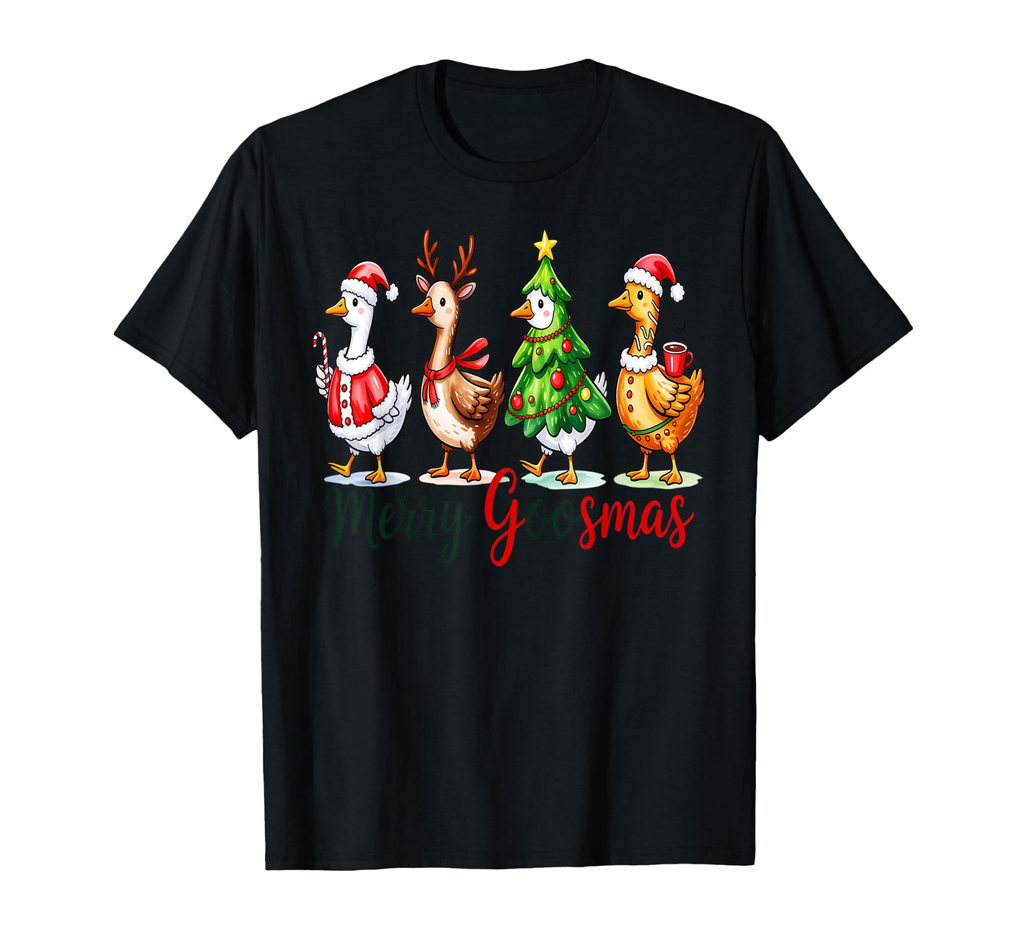 Merry Goosmas Holiday Celebration Magic T-Shirt