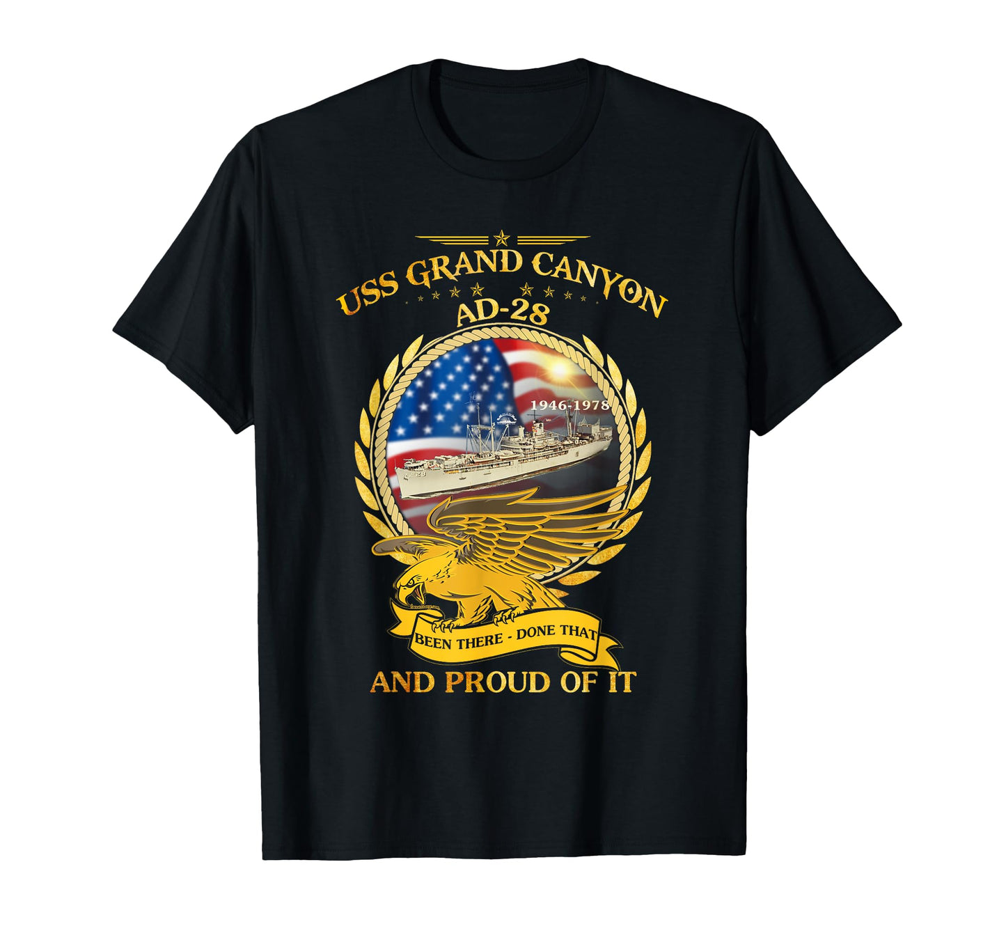 USS Grand Canyon (AD-28) 1946-1978 T-Shirt