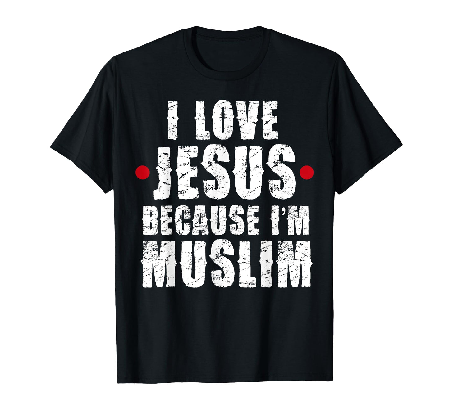 Ramadan Shirt Mubarak Quran I Love Jesus Muslim Tshirt Gift T-Shirt