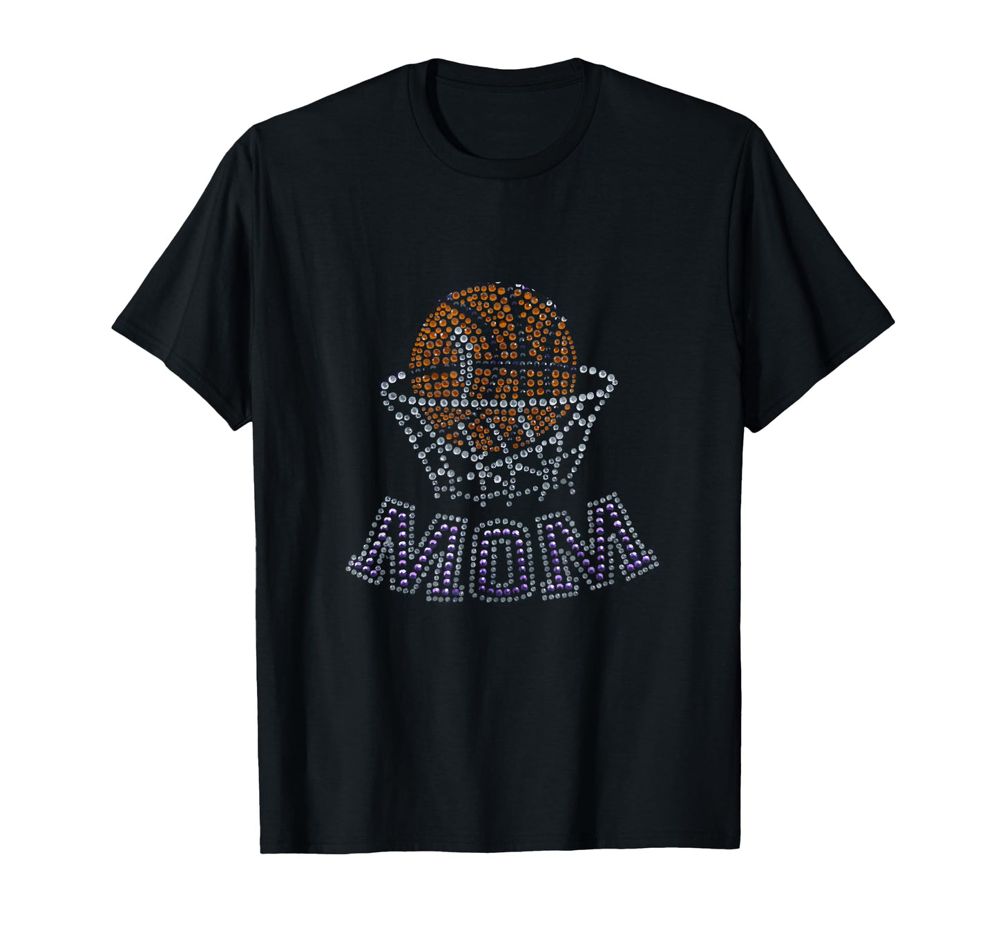 Basketball T-Shirt Mom Cool Diamond Design Art Graphic Tee