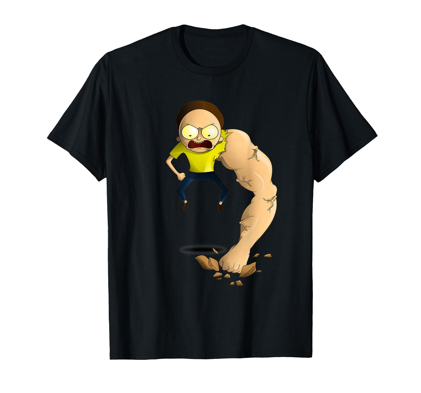 Rick and Morty Shirt Armothy Muscle T-Shirt T-Shirt