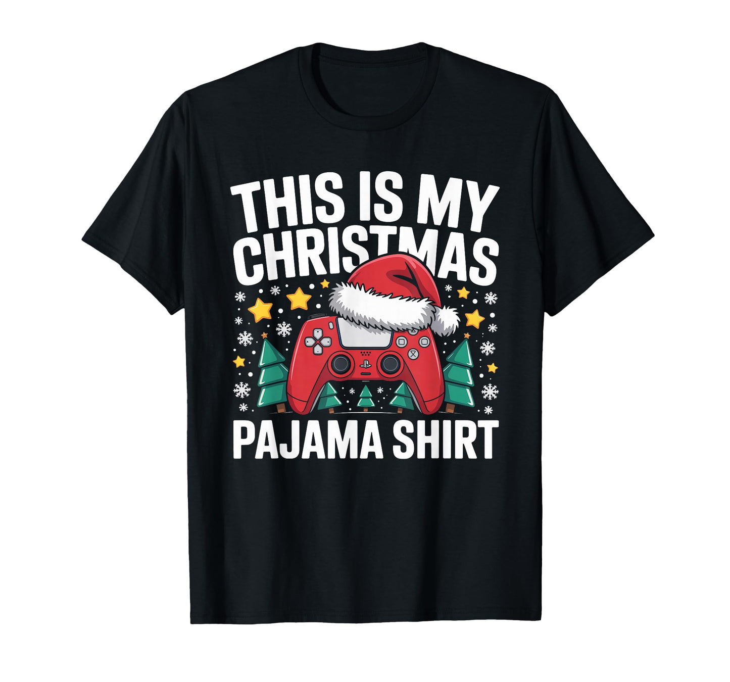 This is My Christmas Pajama Gamer Video Game Boys Kids T-Shirt
