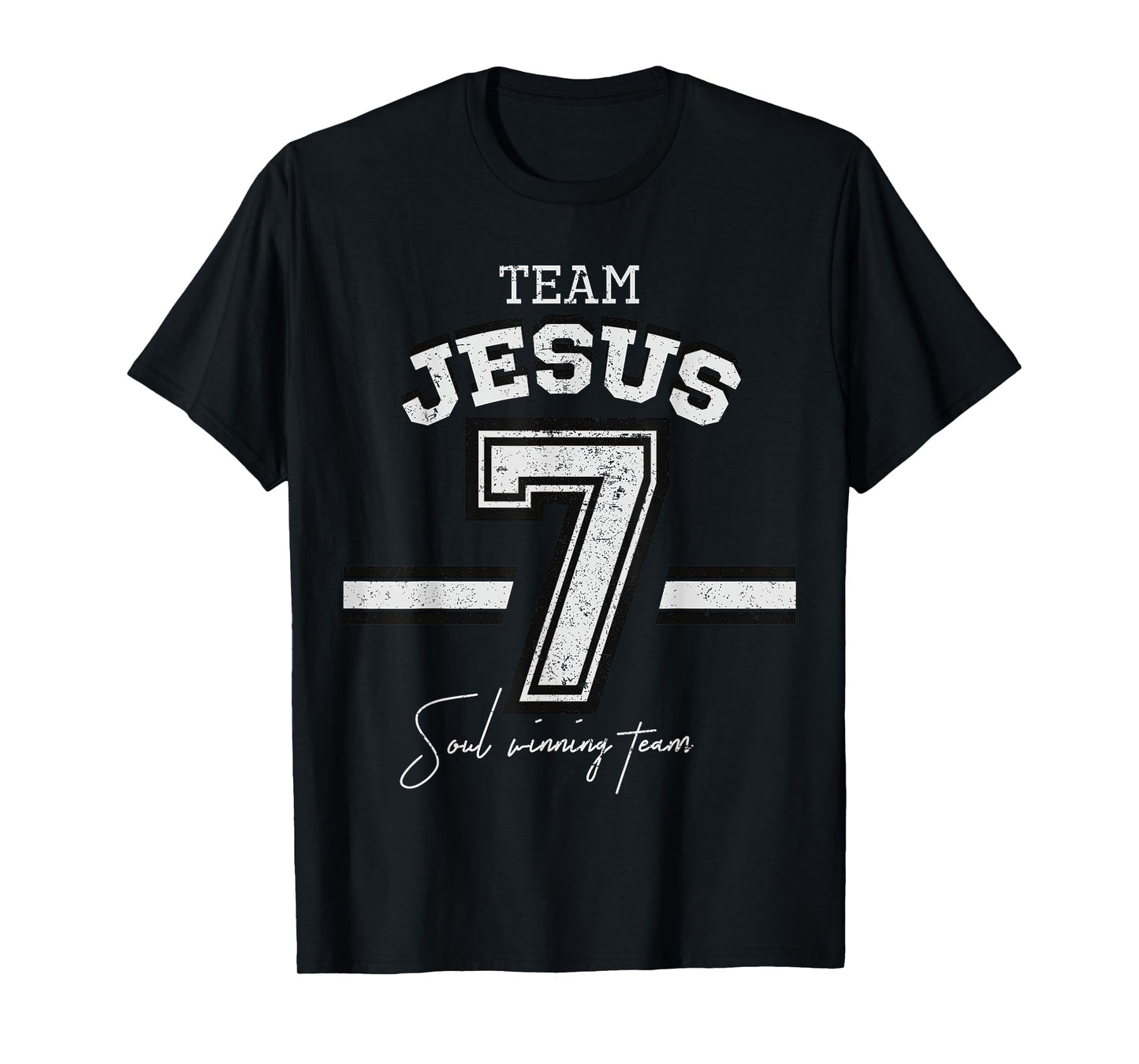 Religious Christian Sport Gifts Soul Winning Team Jesus T-Shirt
