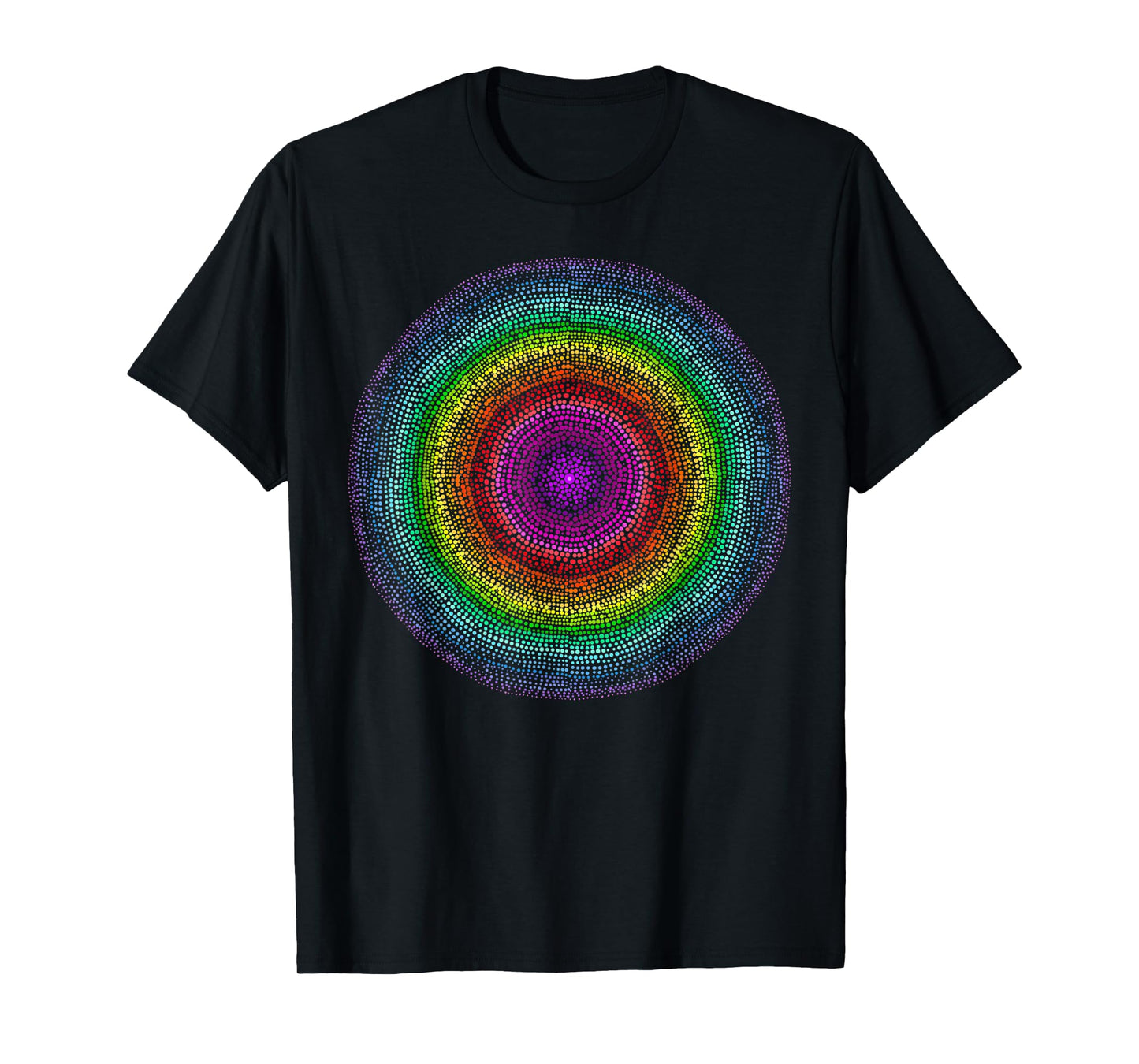 Yoga, mindfulness, and meditation in a vivid mandala T-Shirt