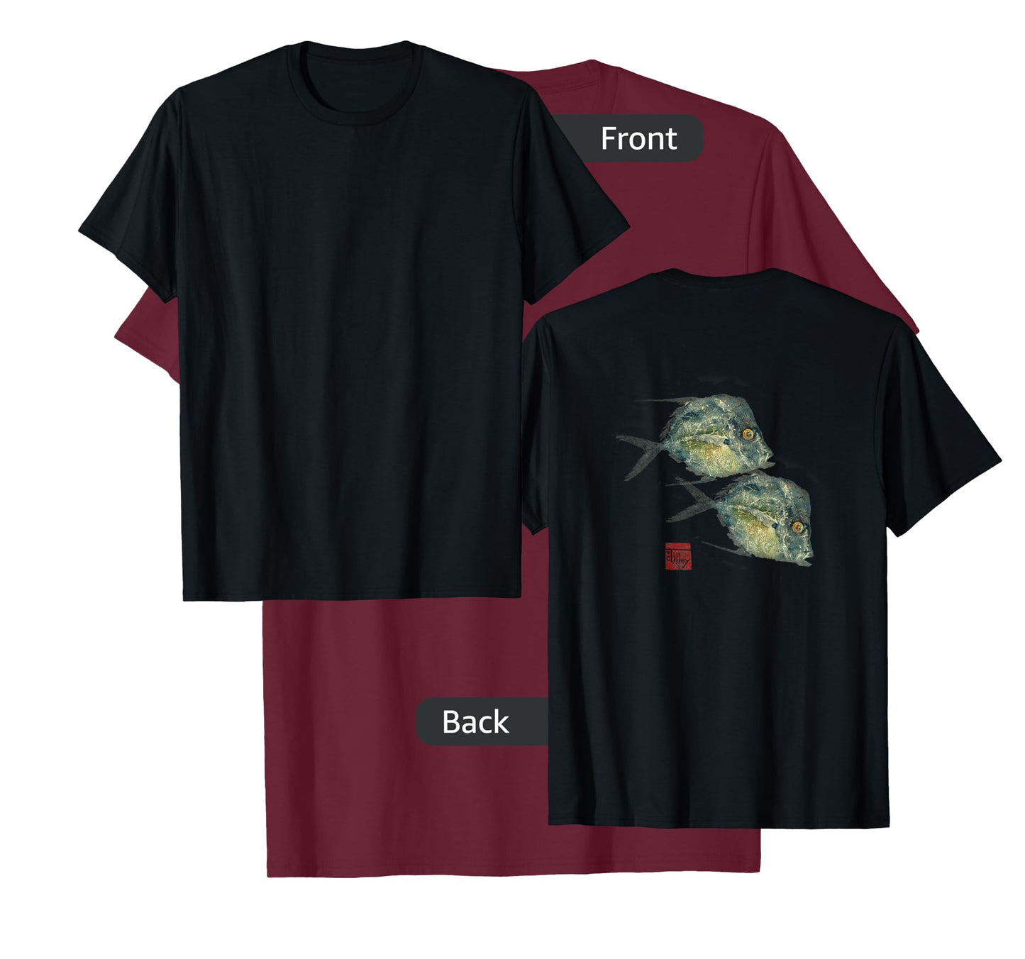 Fish Print Gyotaku Florida Lockdown T-shirt