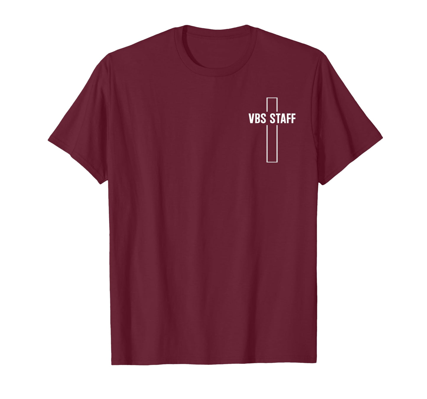 Minimalist VBS Staff 2025 Vacation Bible School Camp Teacher T-Shirt