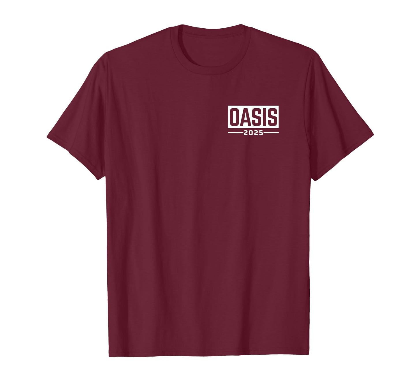 Oasis 2025 Vacation CA Vintage Retro Souvenirs Pocket T-Shirt