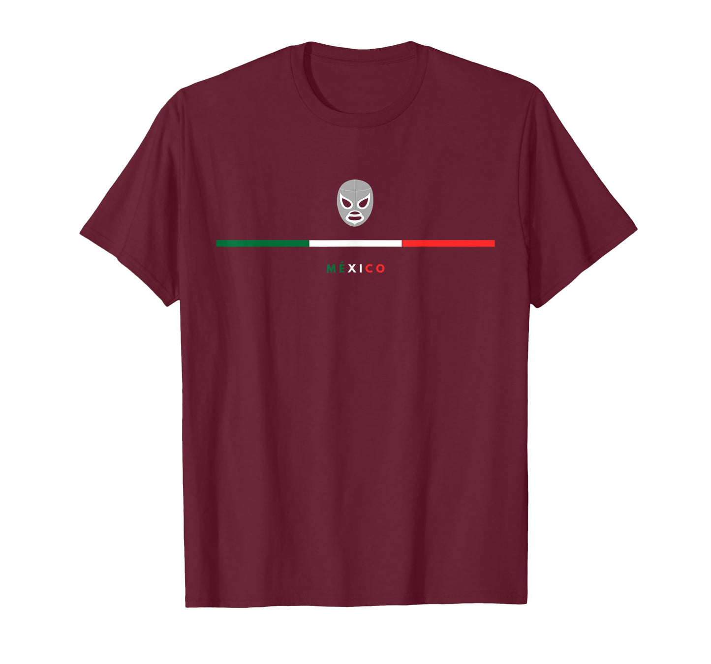 lucha libre mexico flag iconic pro wrestling mask men women T-Shirt
